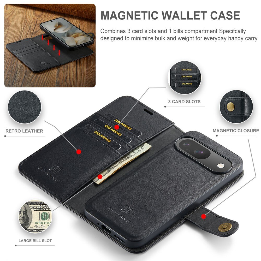Cover portafoglio Magnet Wallet Google Pixel 10 Pro Black