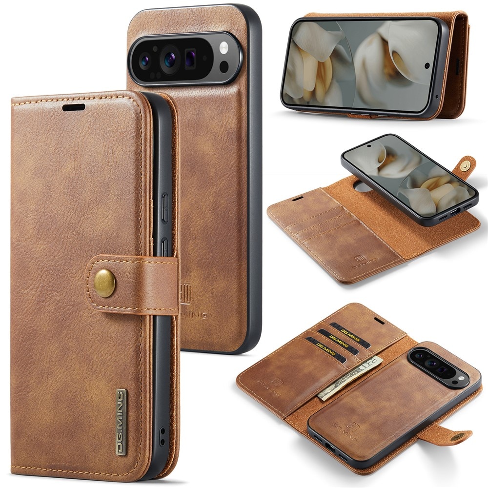 Cover portafoglio Magnet Wallet Google Pixel 10 Pro XL Cognac