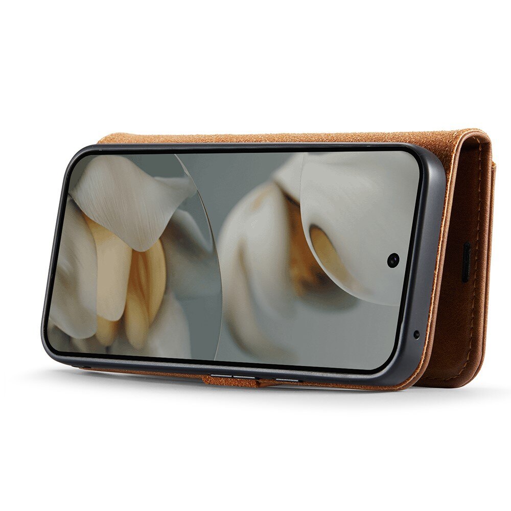 Cover portafoglio Magnet Wallet Google Pixel 10 Pro XL Cognac