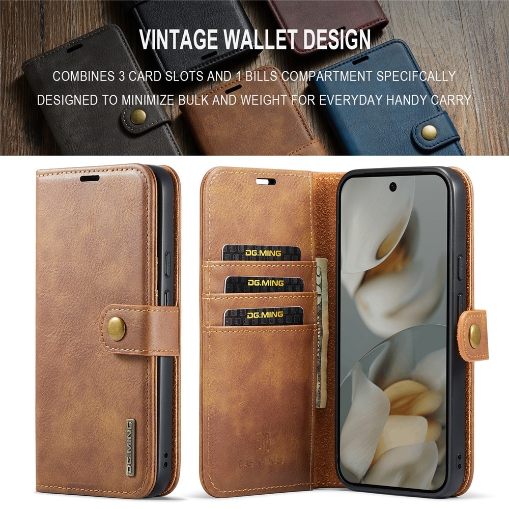 Cover portafoglio Magnet Wallet Google Pixel 10 Pro XL Cognac