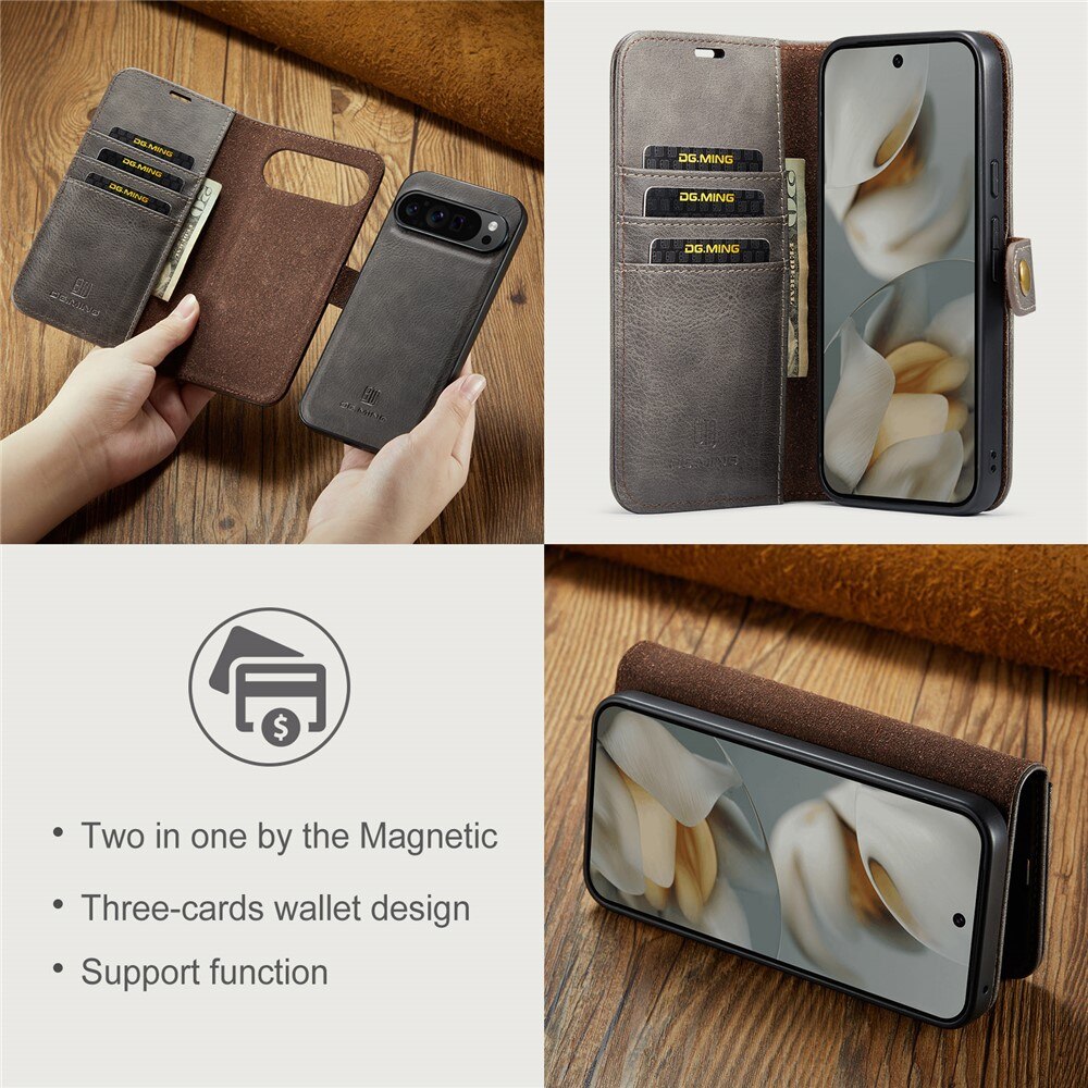 Cover portafoglio Magnet Wallet Google Pixel 10 Pro XL Brown