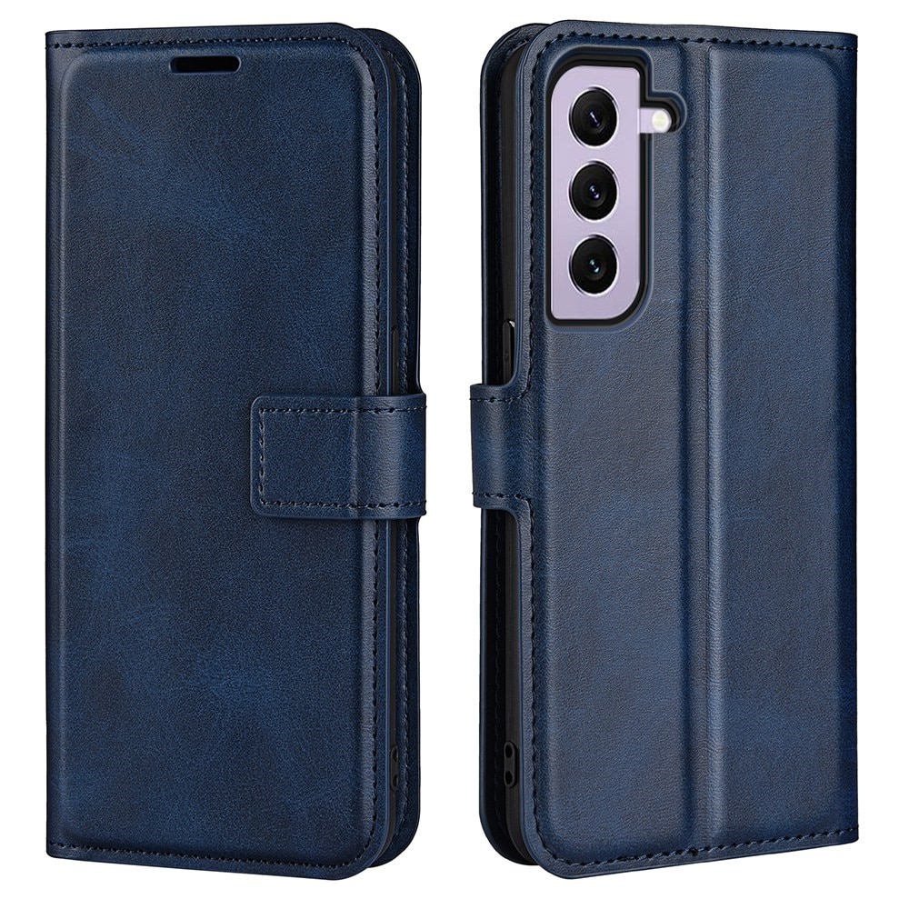 Cover portafoglio Leather Wallet Samsung Galaxy S23 Blue
