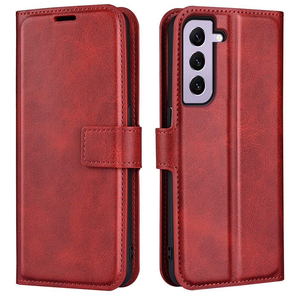 Cover portafoglio Leather Wallet Samsung Galaxy S23 Red