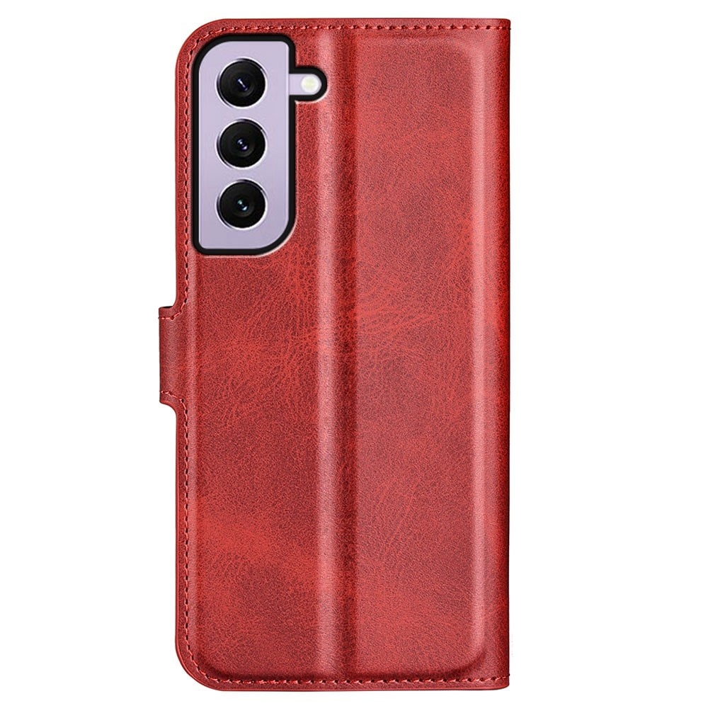 Cover portafoglio Leather Wallet Samsung Galaxy S23 Red