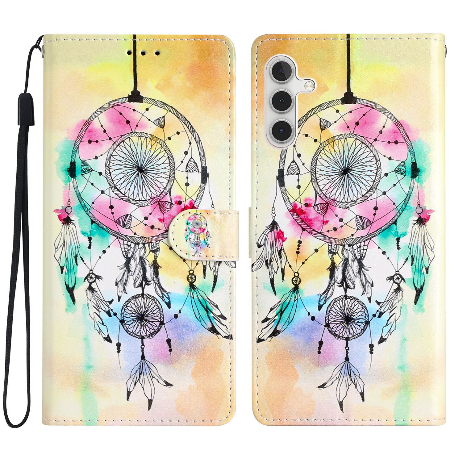 Cover portafoglio Samsung Galaxy S25 FE cacciatore di sogni