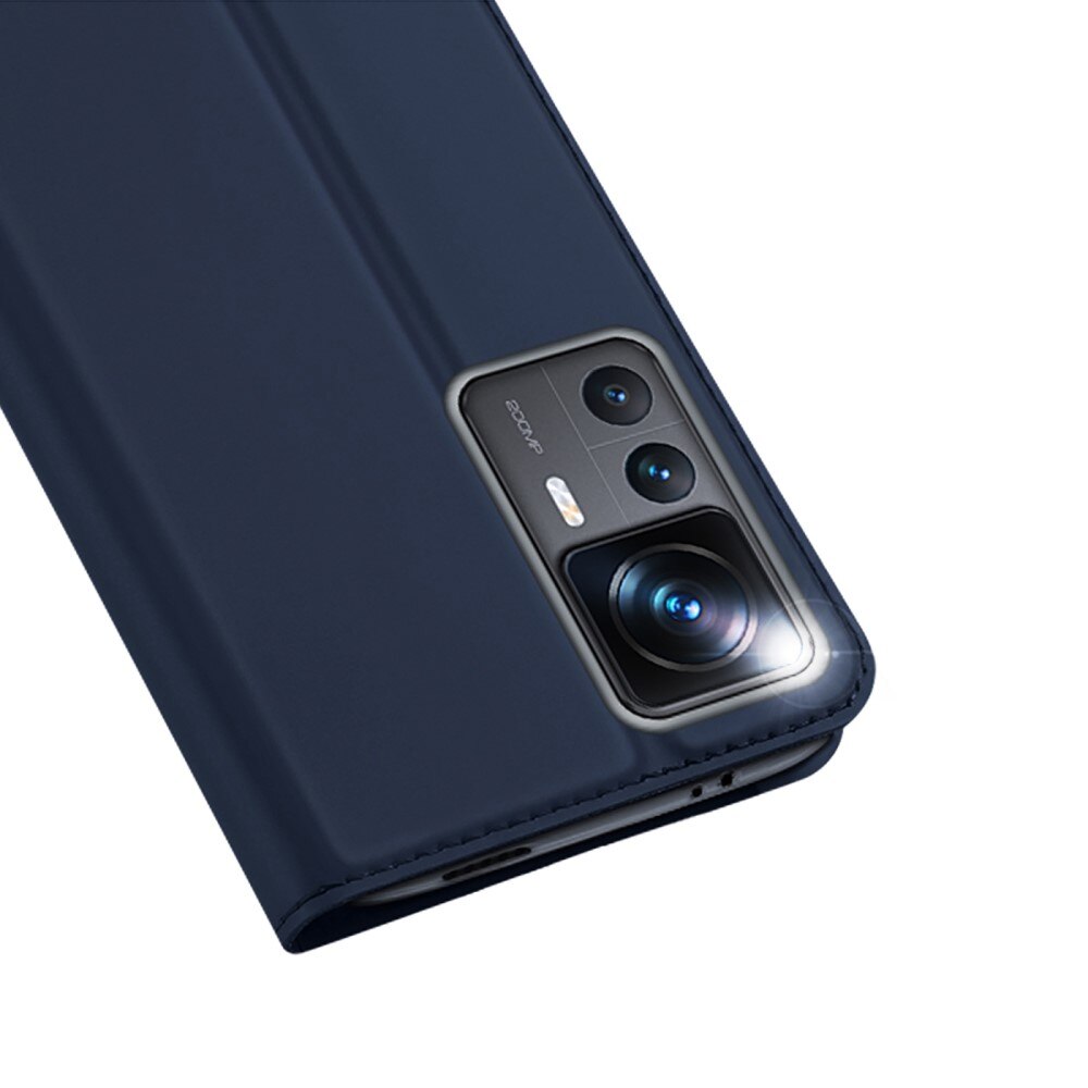 Cover portafoglio Skin Pro Series Xiaomi 12T/12T Pro Navy