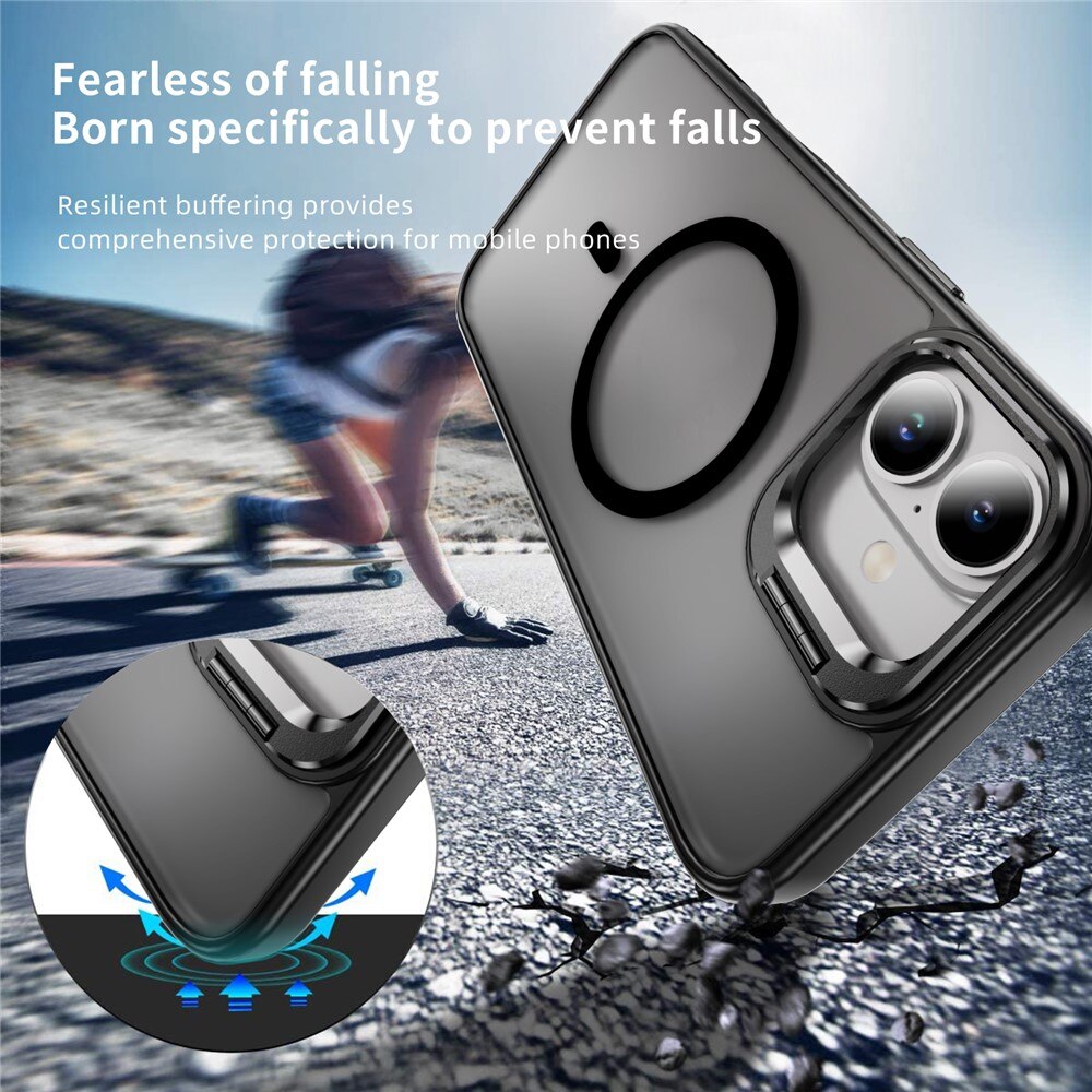 Cover ibride Kickstand con MagSafe iPhone 17 Nero