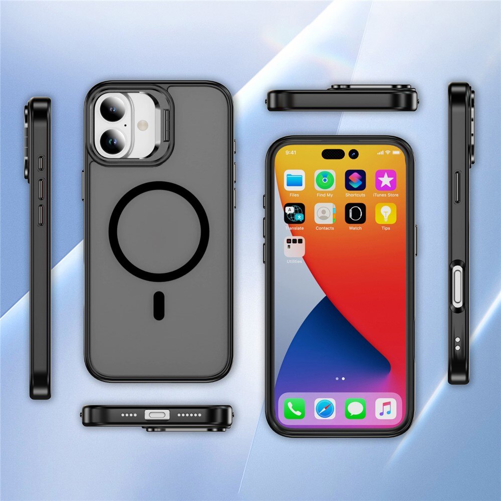Cover ibride Kickstand con MagSafe iPhone 17 Nero