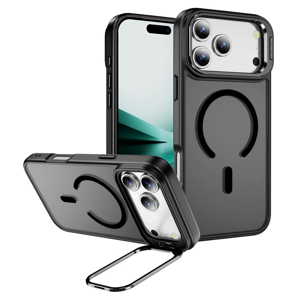 Cover ibride Kickstand con MagSafe iPhone 17 Pro Max Nero