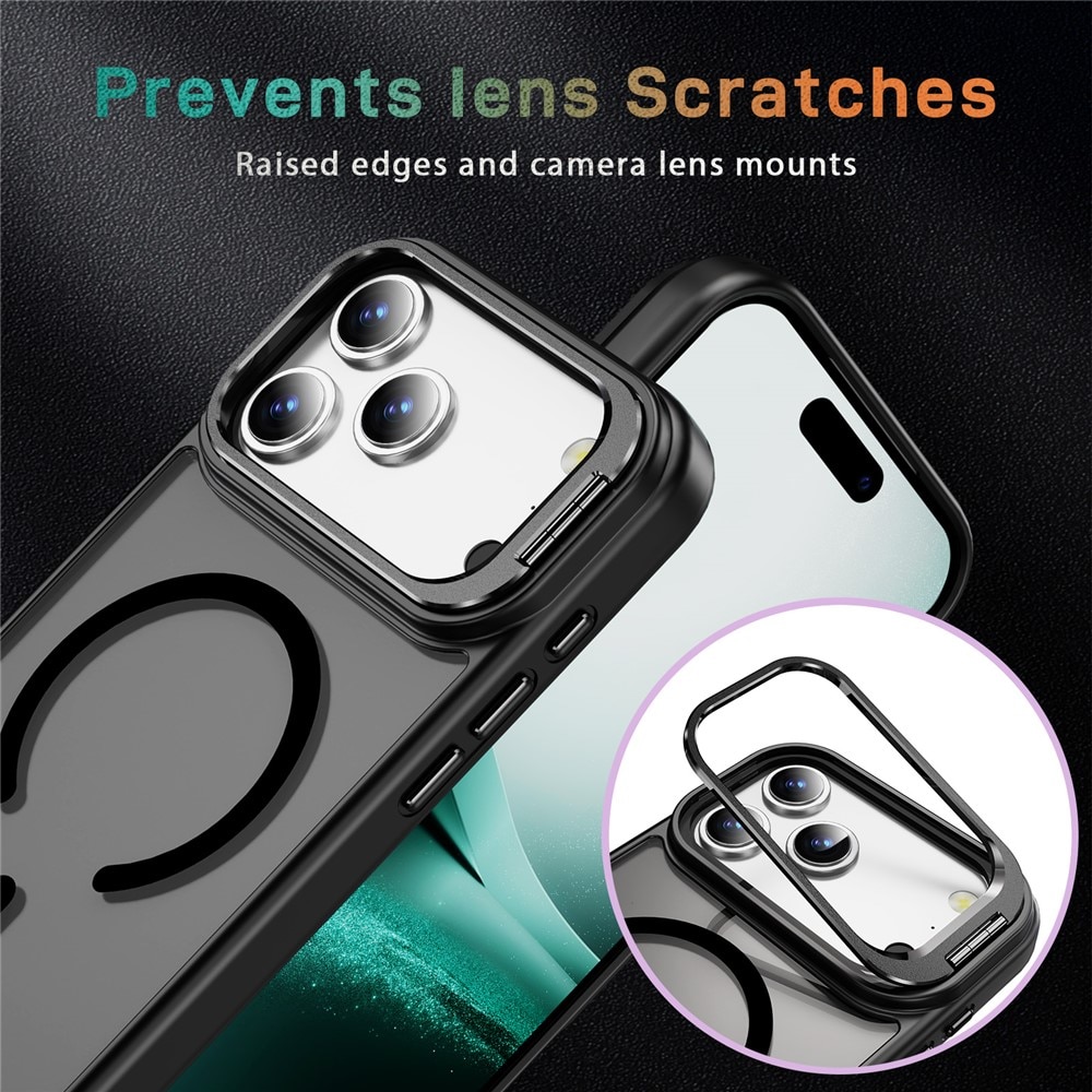 Cover ibride Kickstand con MagSafe iPhone 17 Pro Max Nero