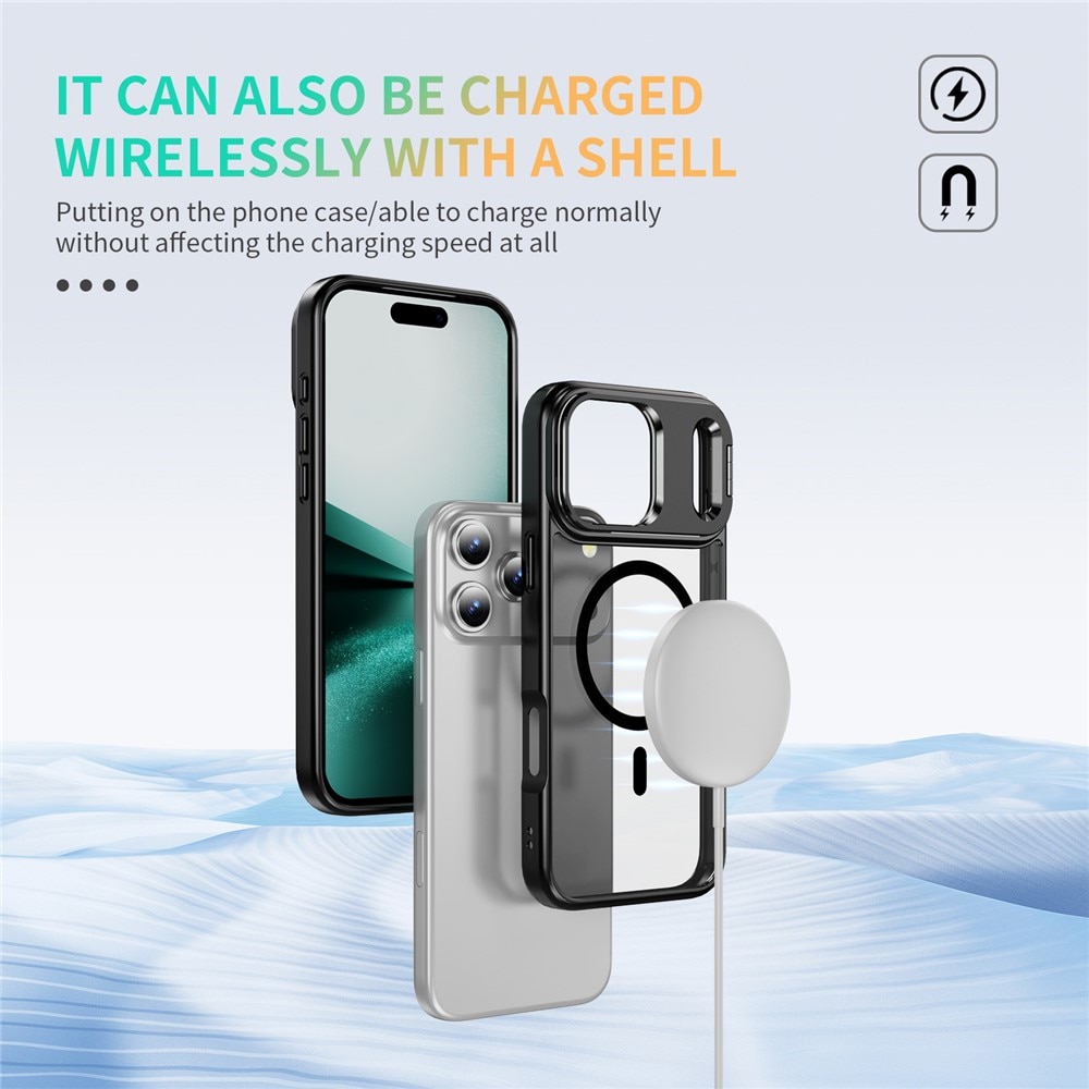 Cover ibride Kickstand con MagSafe iPhone 17 Pro Nero