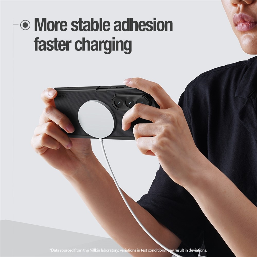 Frosted Shield MagSafe Samsung Galaxy Z Fold 7 nero