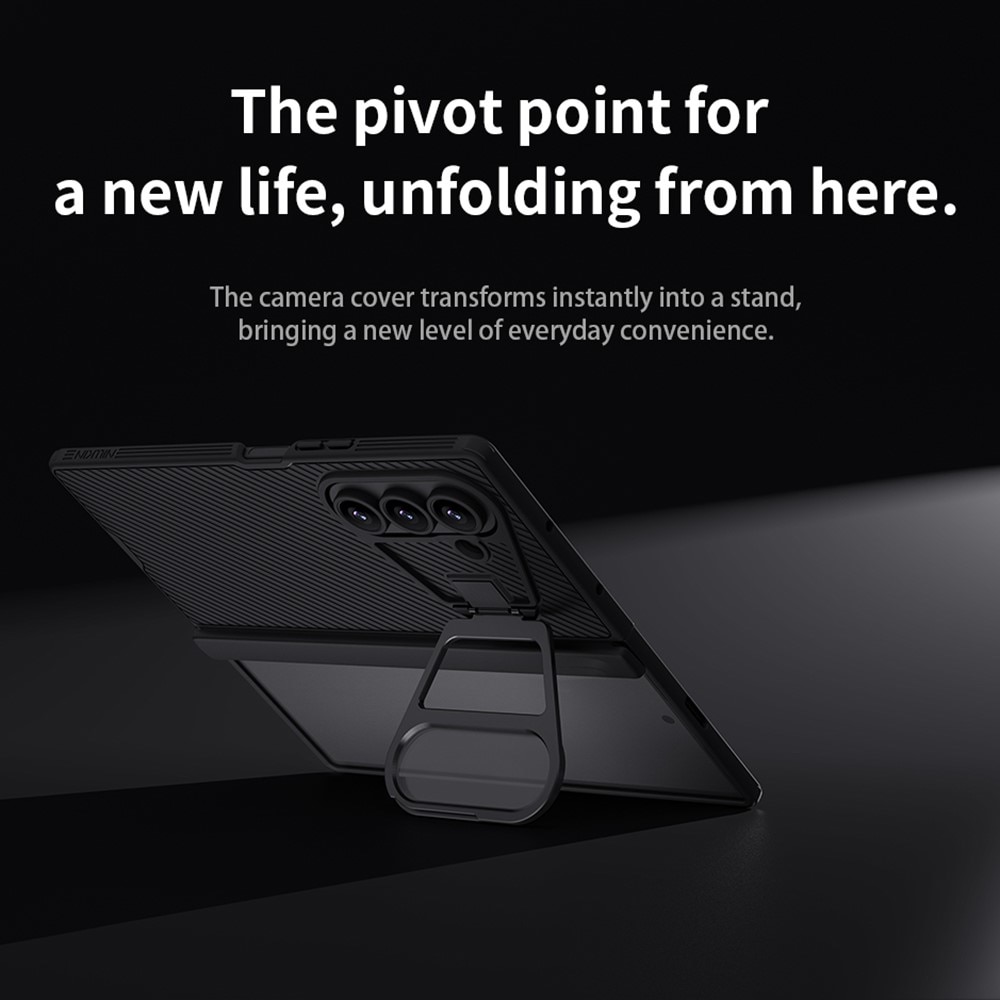 Cover Magnetic CamShield Prop Samsung Galaxy Z Fold 7, nero