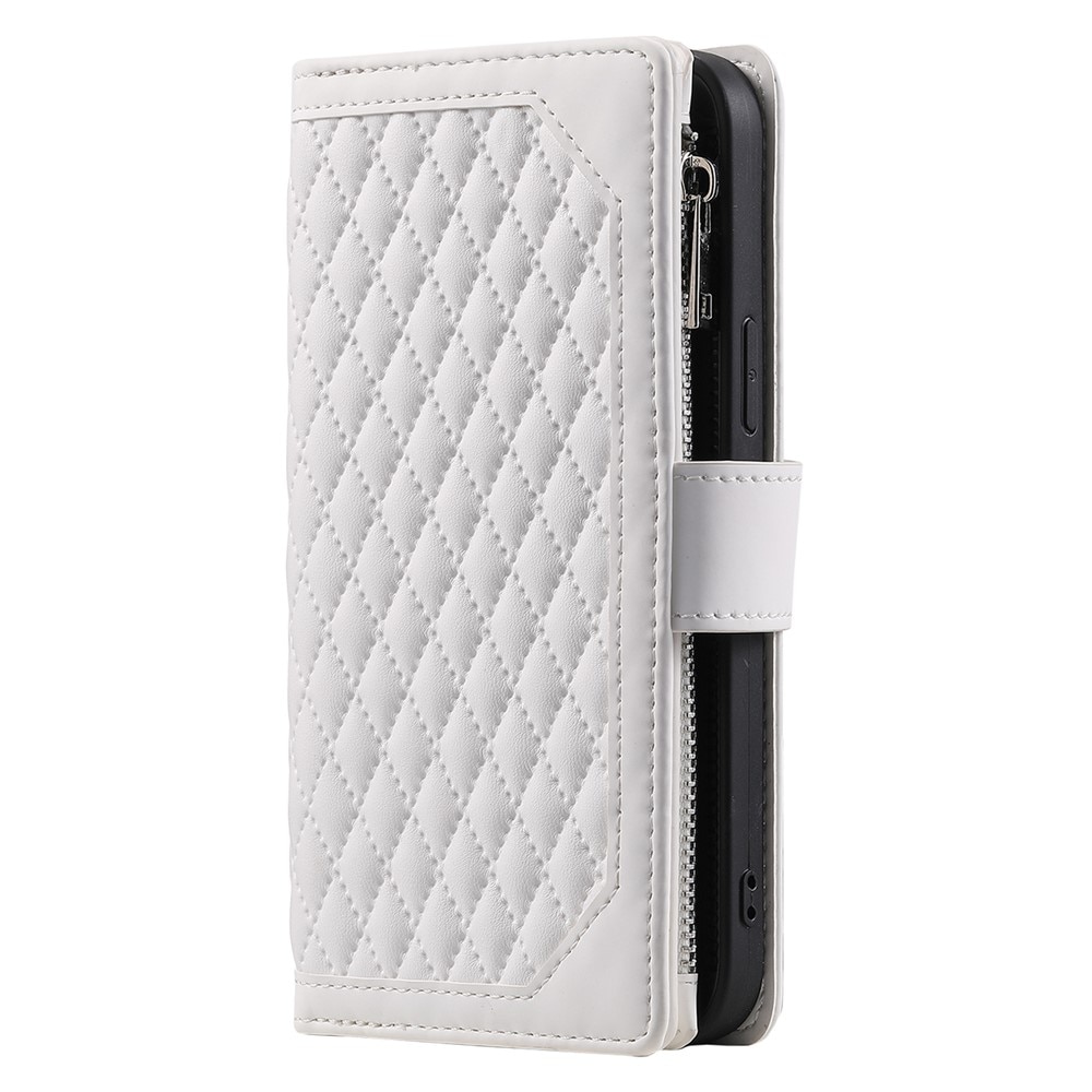 Borsa a portafoglio trapuntata iPhone 17 Bianco