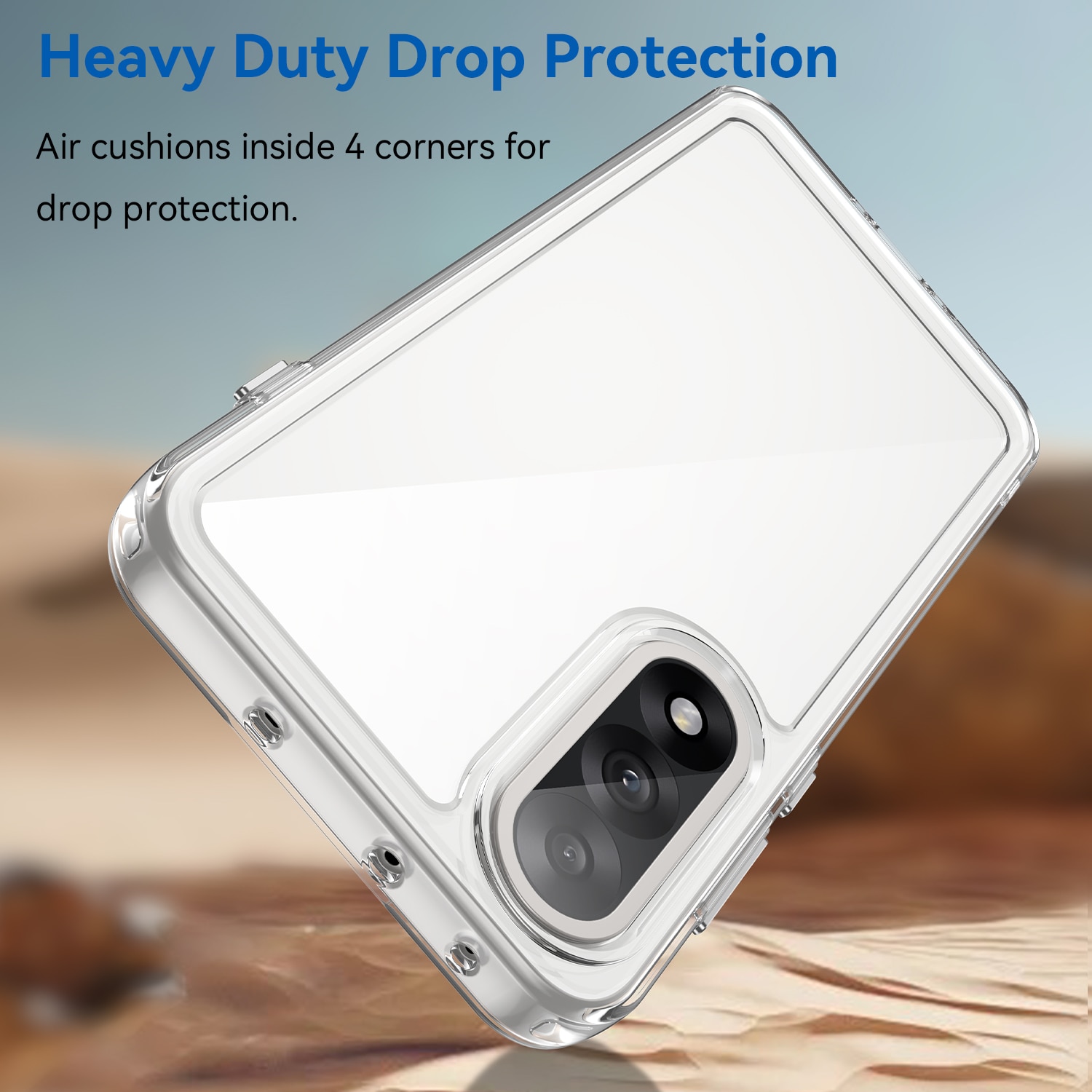 Cover ibride per  OnePlus Nord 5 Trasparente