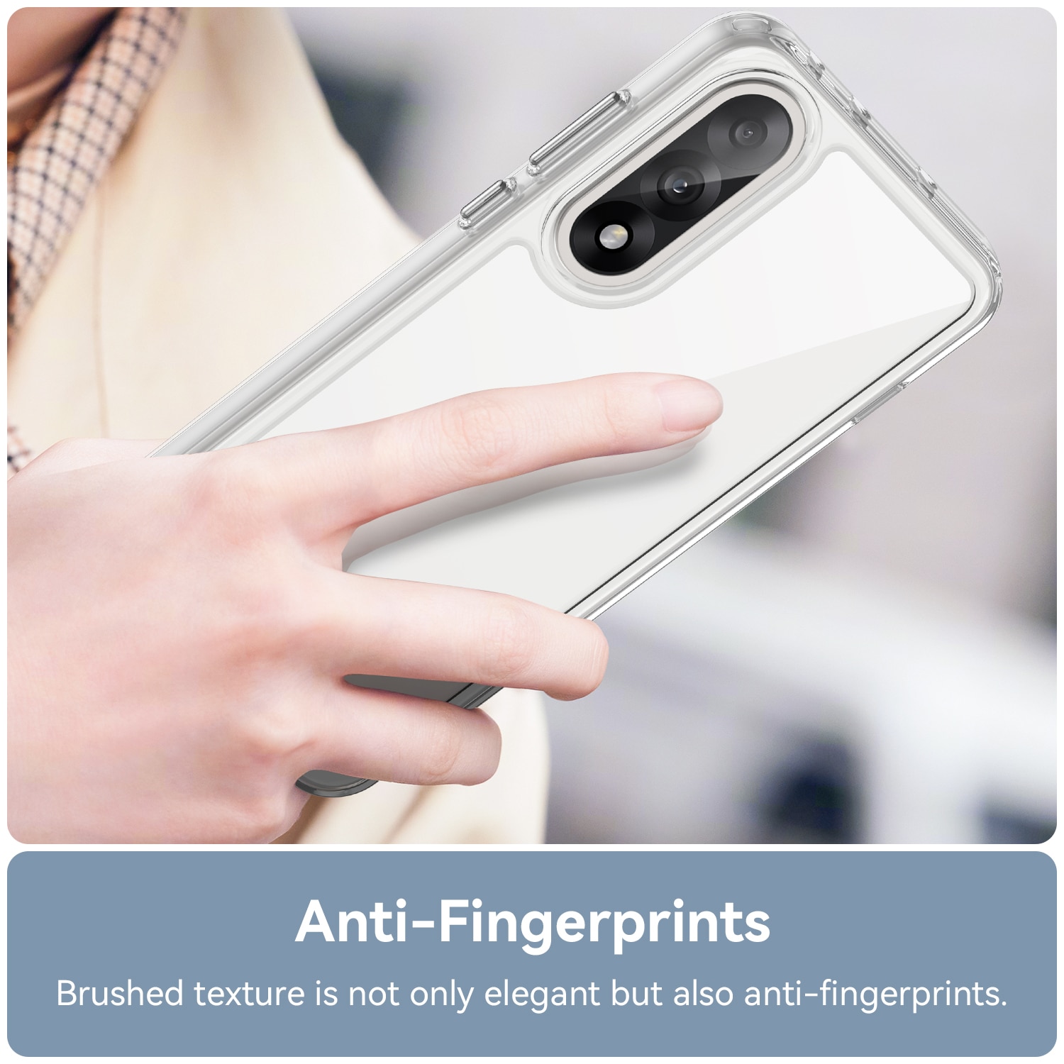 Cover ibride per  OnePlus Nord 5 Trasparente