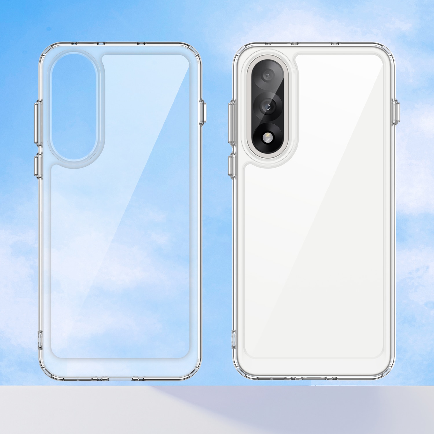 Cover ibride per  OnePlus Nord 5 Trasparente