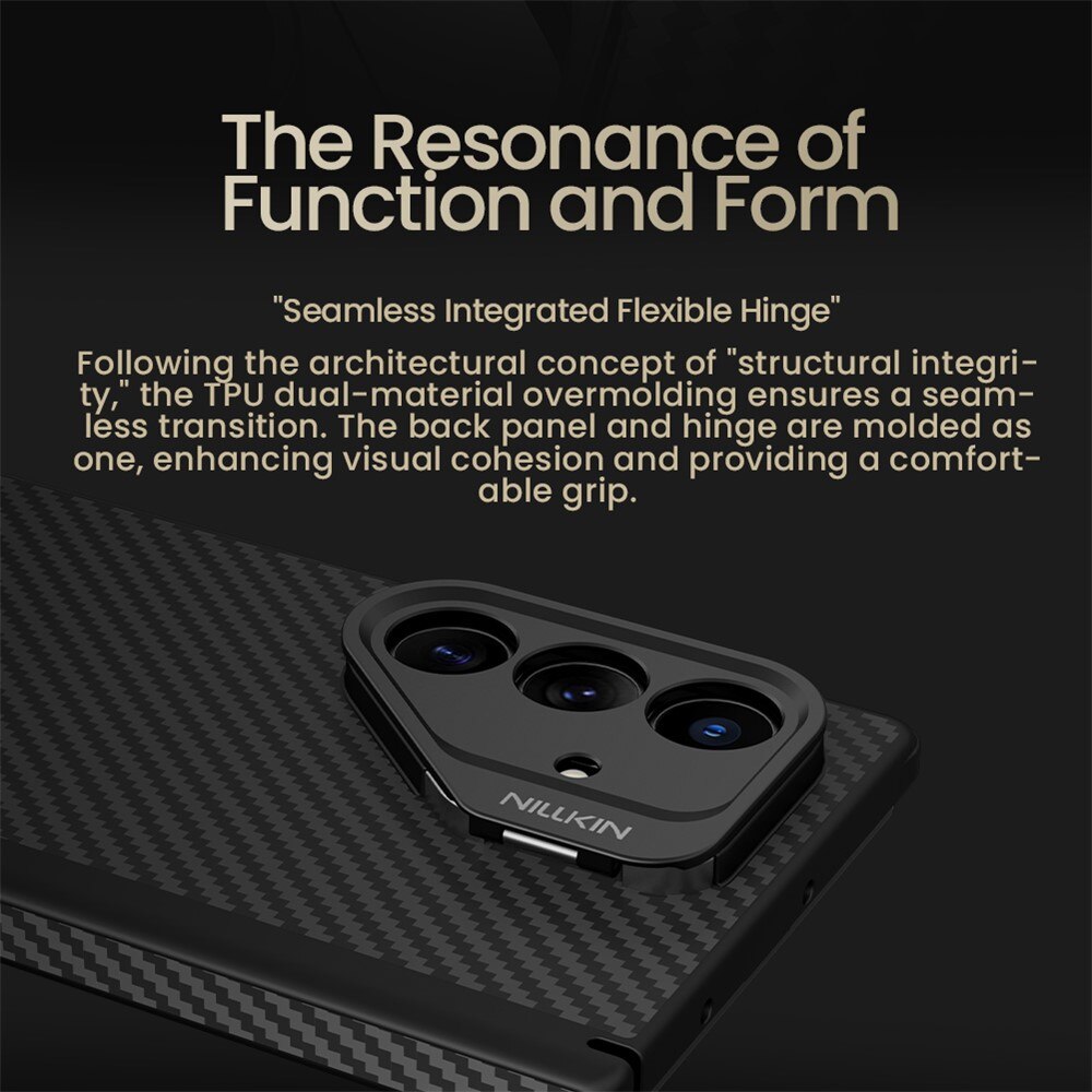 Cover Aramid LensWing MagSafe Samsung Galaxy Z Fold 7 nero