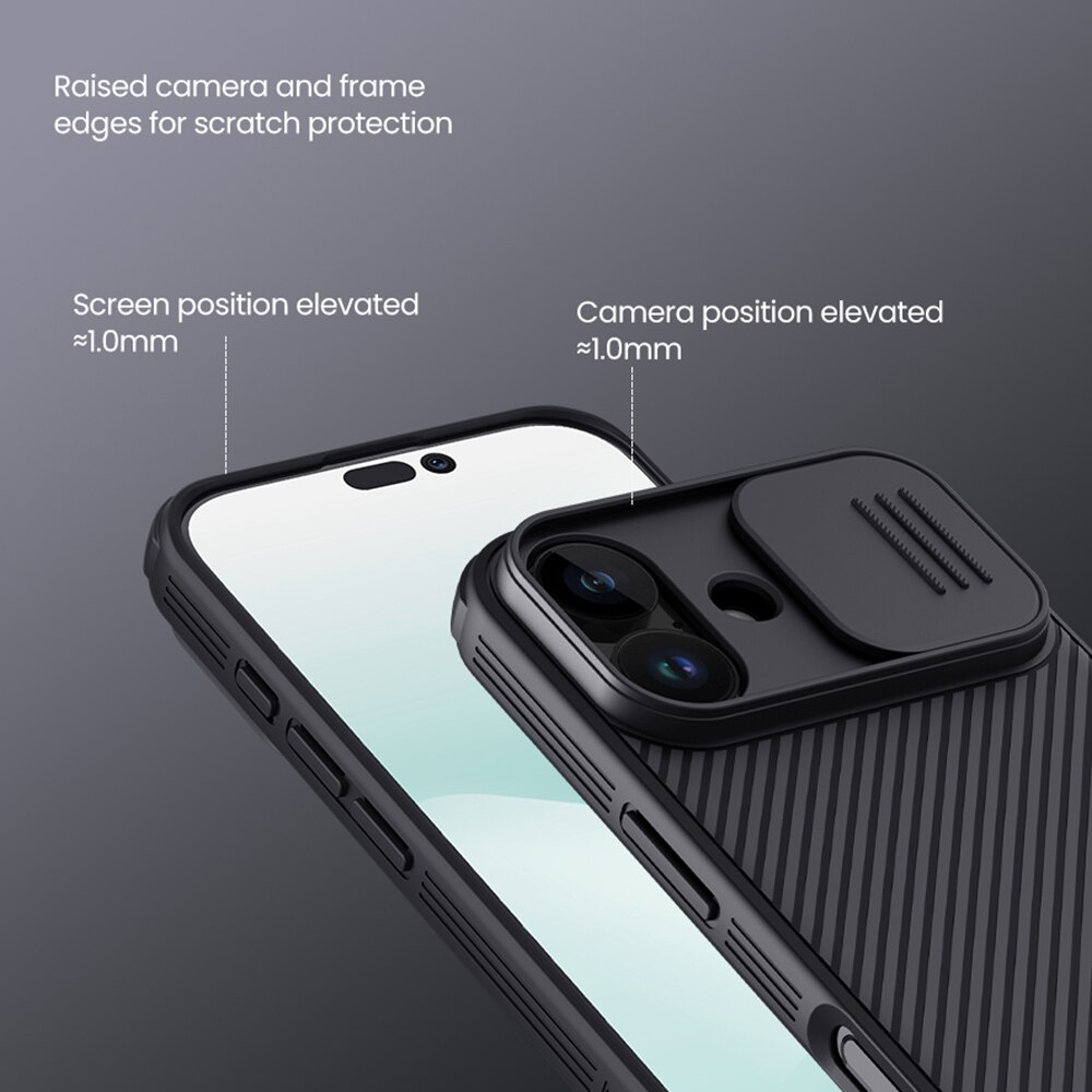 Cover CamShield iPhone 17 Nero