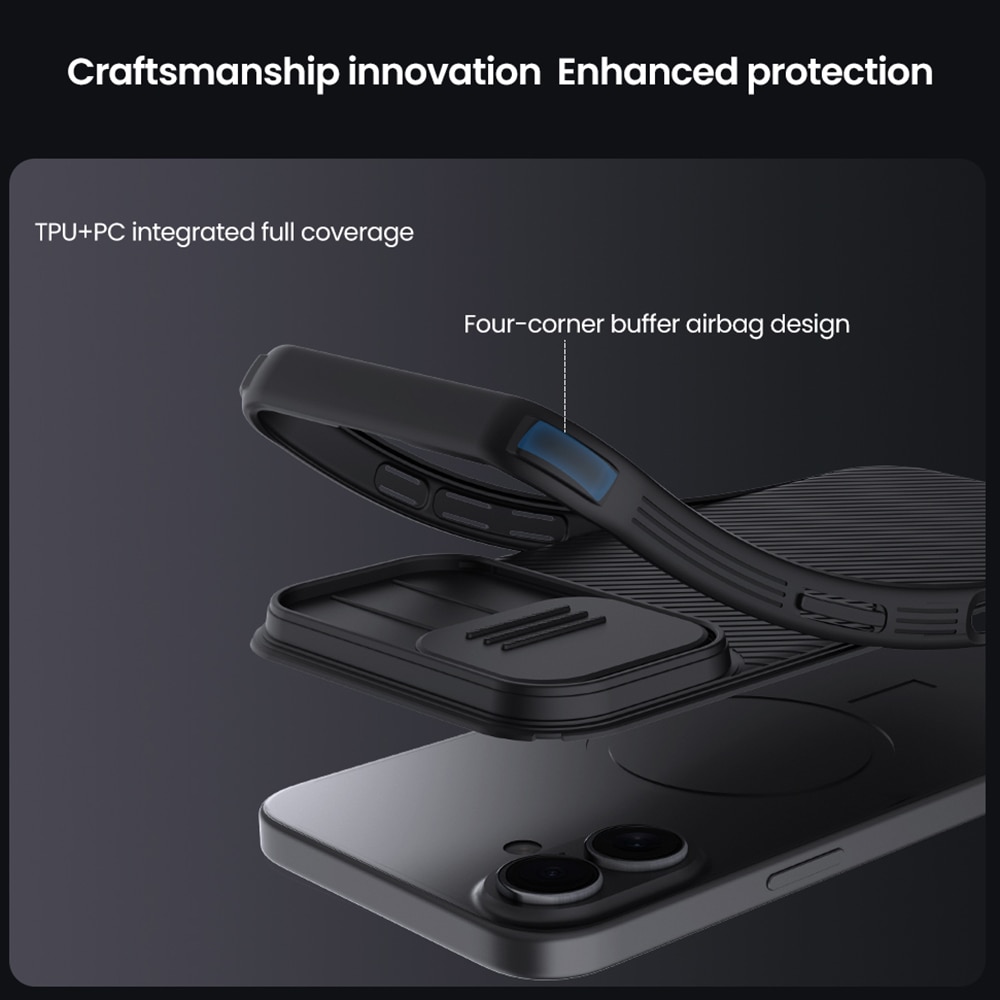 Cover CamShield iPhone 17 Verde