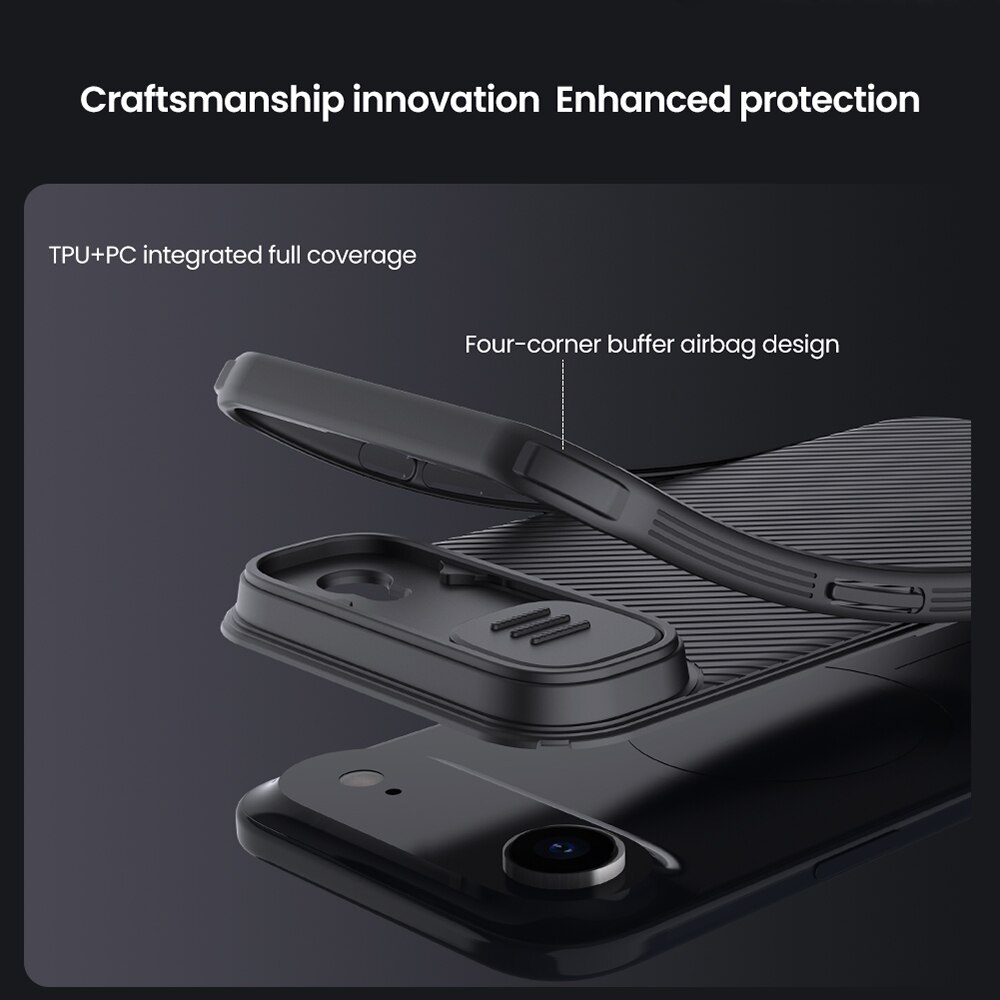 Cover CamShield iPhone 17 Air Nero