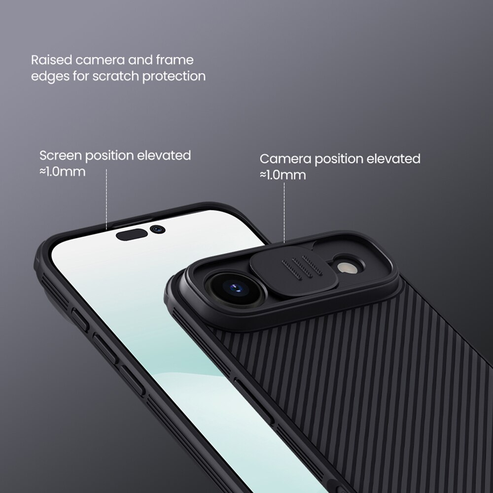 Cover CamShield iPhone 17 Air Nero