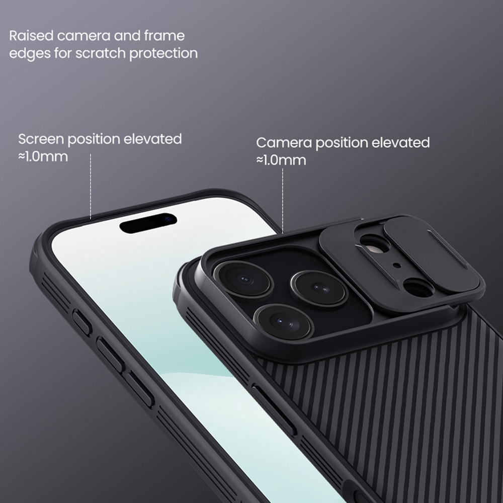 Cover CamShield iPhone 17 Pro Nero