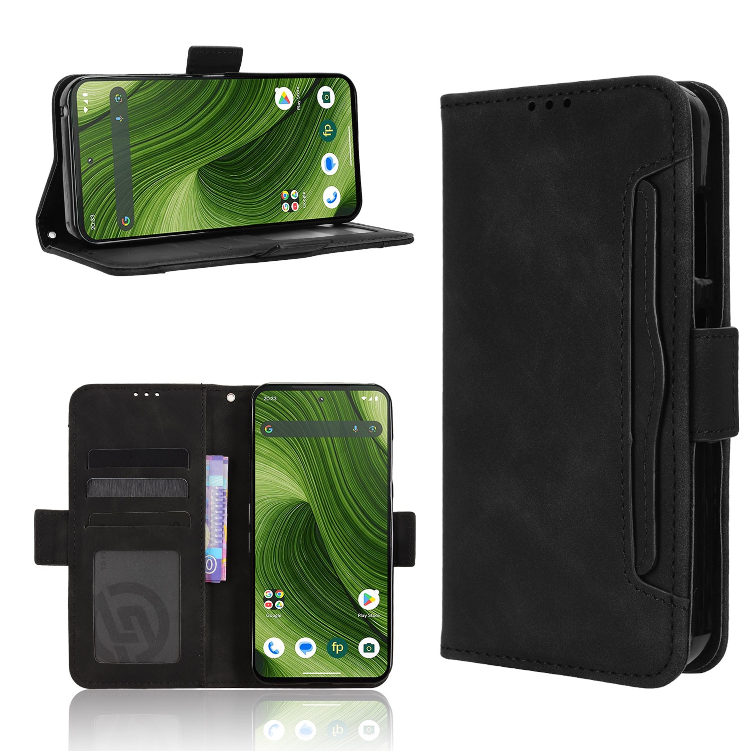 Cover portafoglio Multi  Fairphone 6 nero