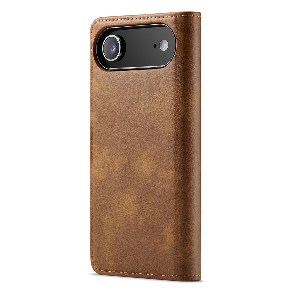 Cover portafoglio Magnet Wallet iPhone 17 Air Cognac