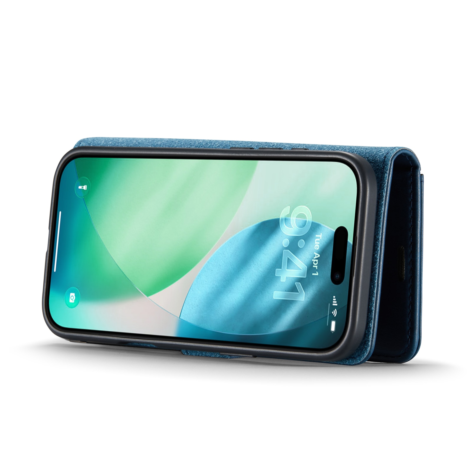 Cover portafoglio Magnet Wallet iPhone 17 Air Blue