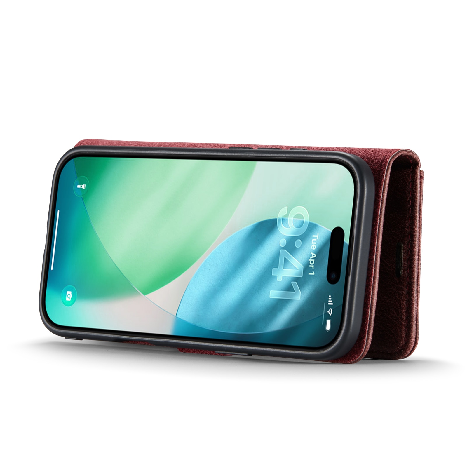 Cover portafoglio Magnet Wallet iPhone 17 Air Red