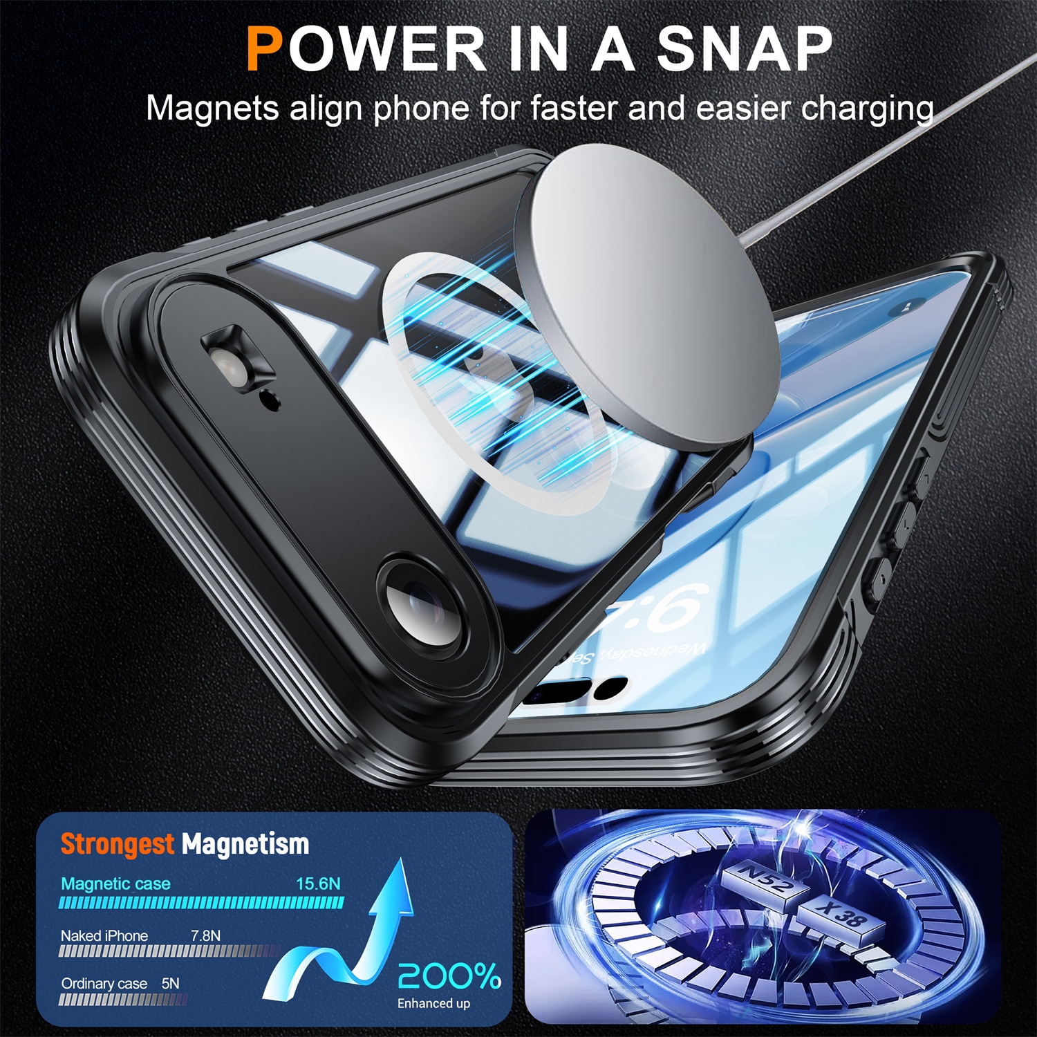 Cover Premium Full Protection iPhone 17 Air Black