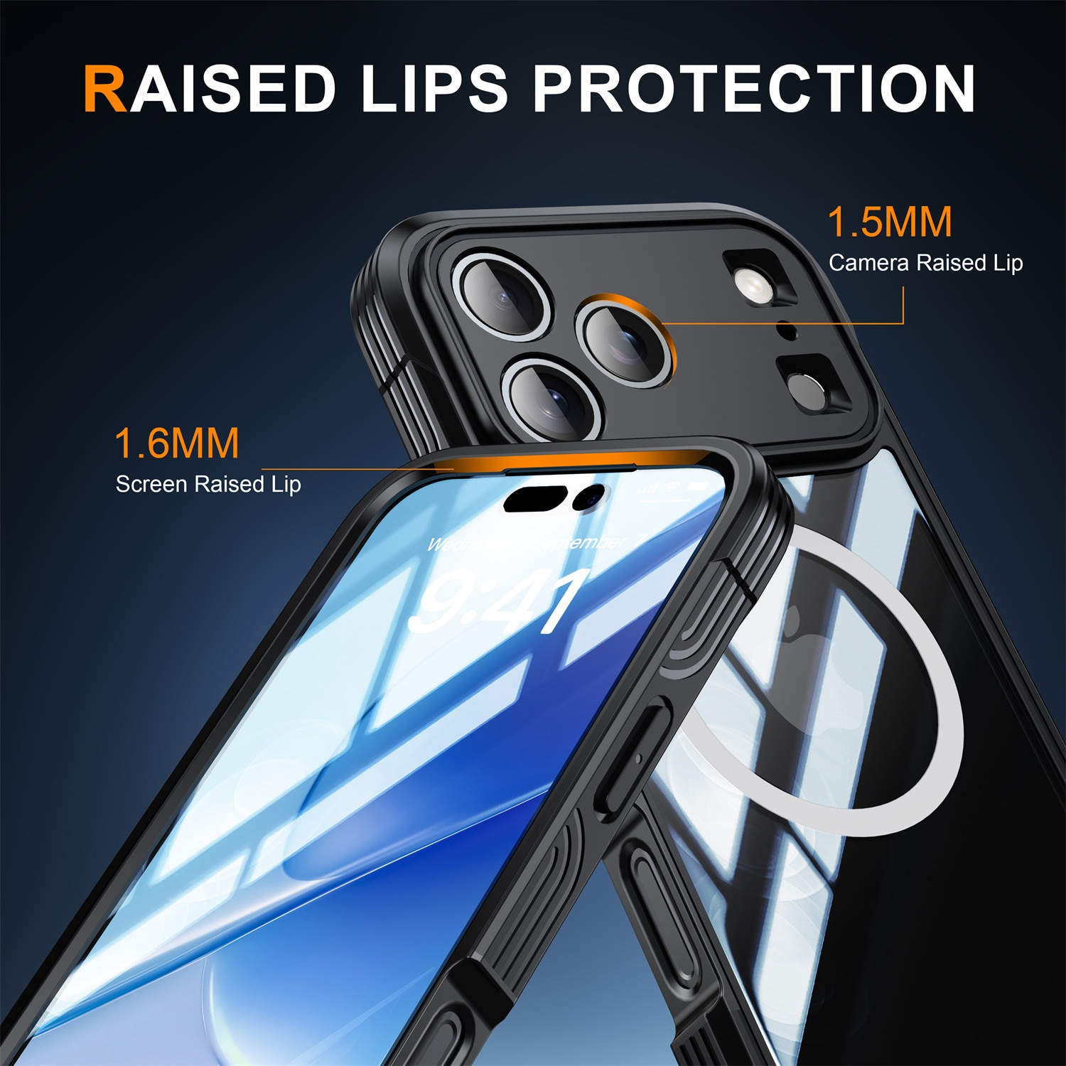Cover Premium Full Protection iPhone 17 Pro Black