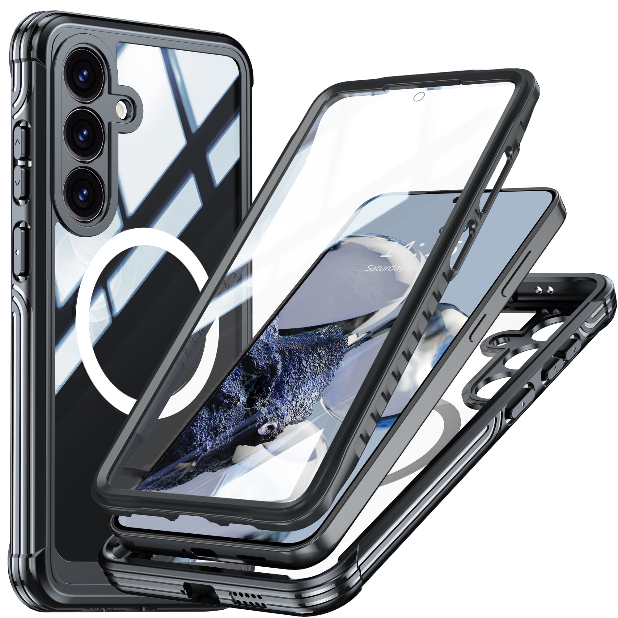Cover Premium Full Protection Samsung Galaxy S25 FE Black
