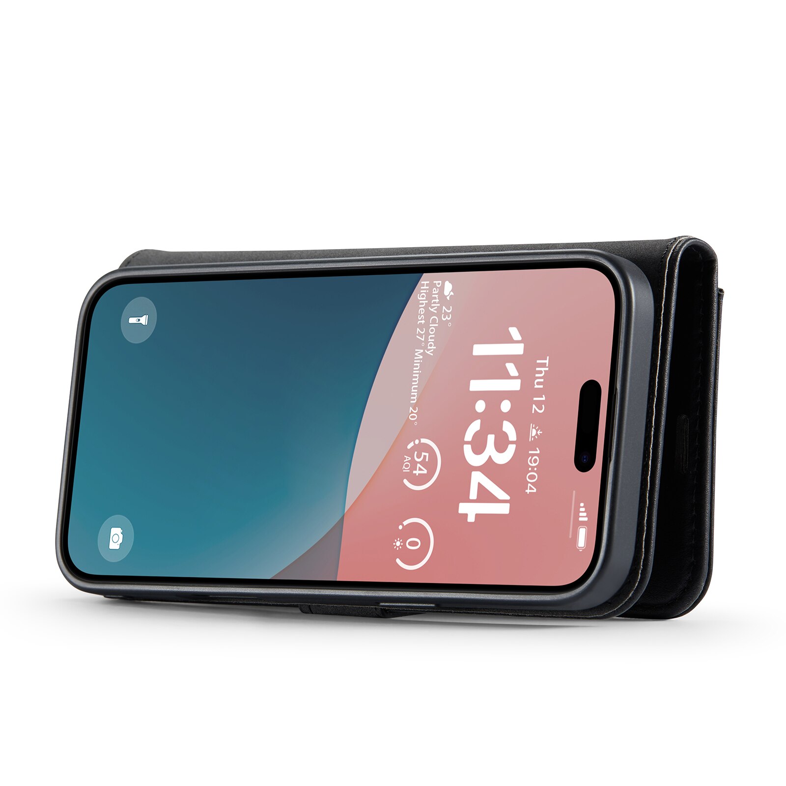 Cover portafoglio Magnet Wallet iPhone 17 Black