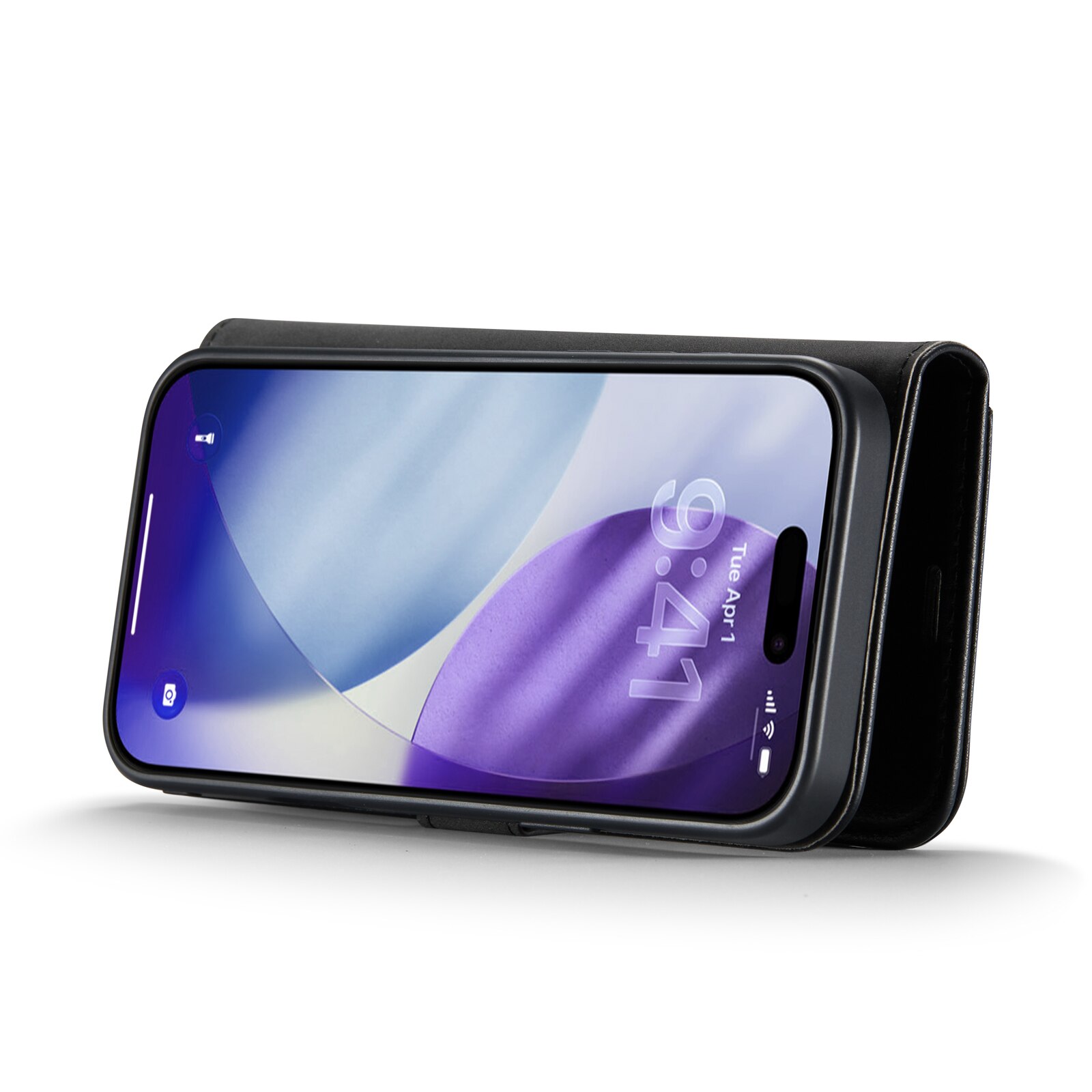 Cover portafoglio Magnet Wallet iPhone 17 Pro Black