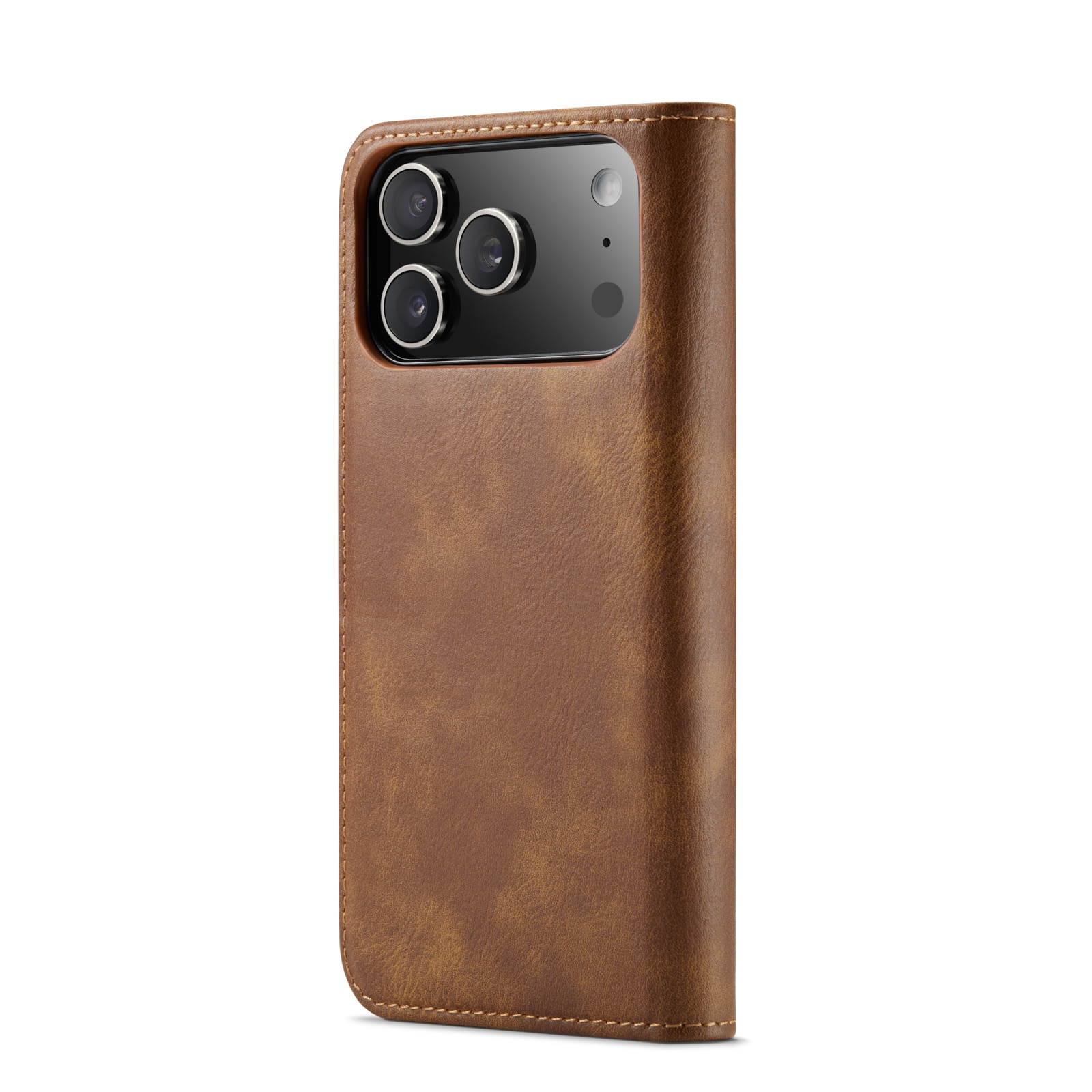 Cover portafoglio Magnet Wallet iPhone 17 Pro Cognac