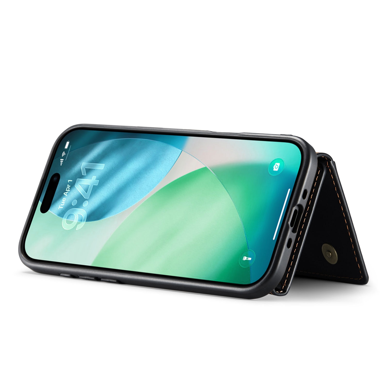 Cover Magnetic Card SlotiPhone 17 Air Nero