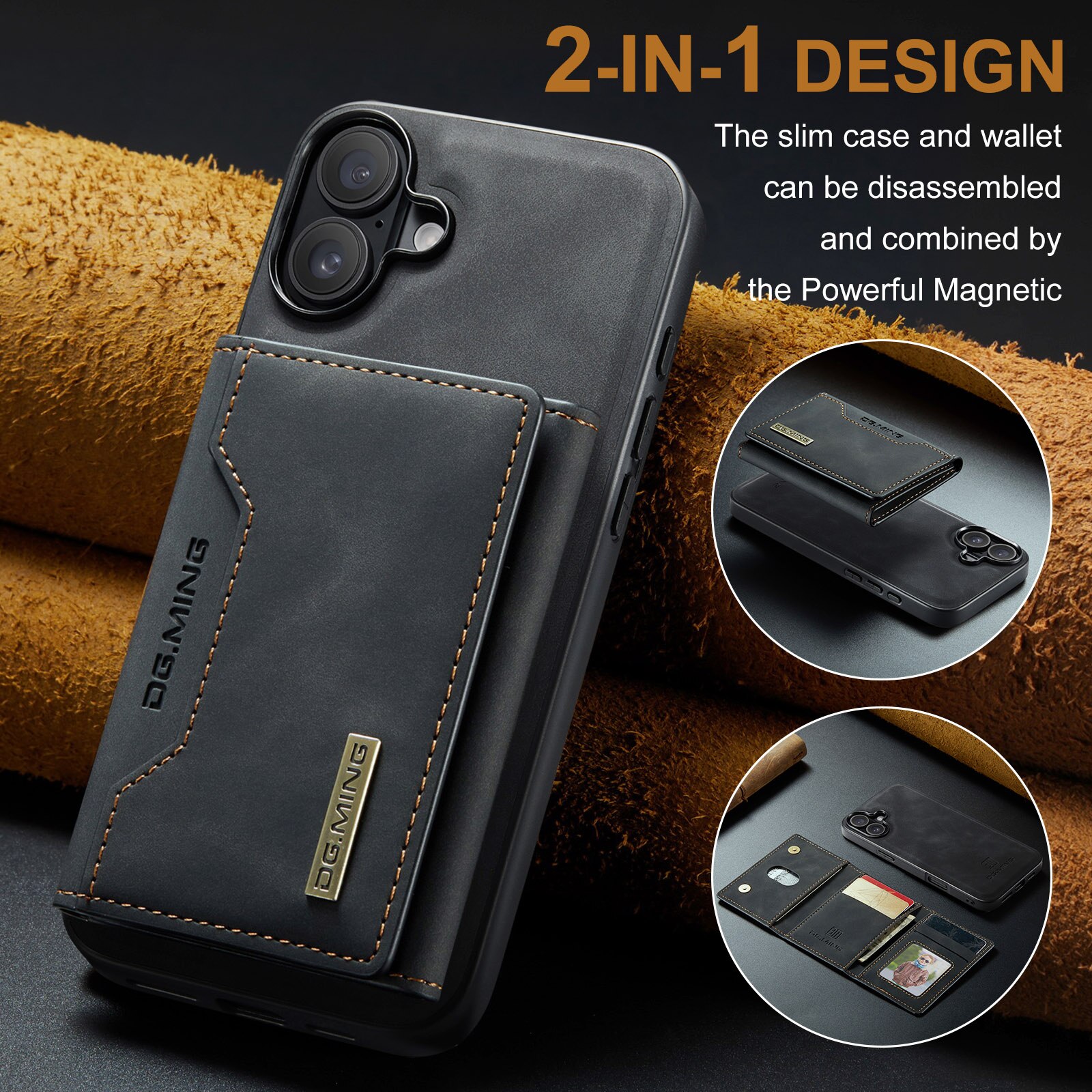 Cover Magnetic Card SlotiPhone 17 Nero