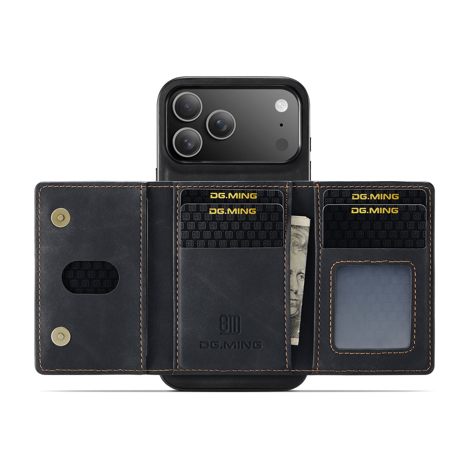 Cover Magnetic Card SlotiPhone 17 Pro Nero