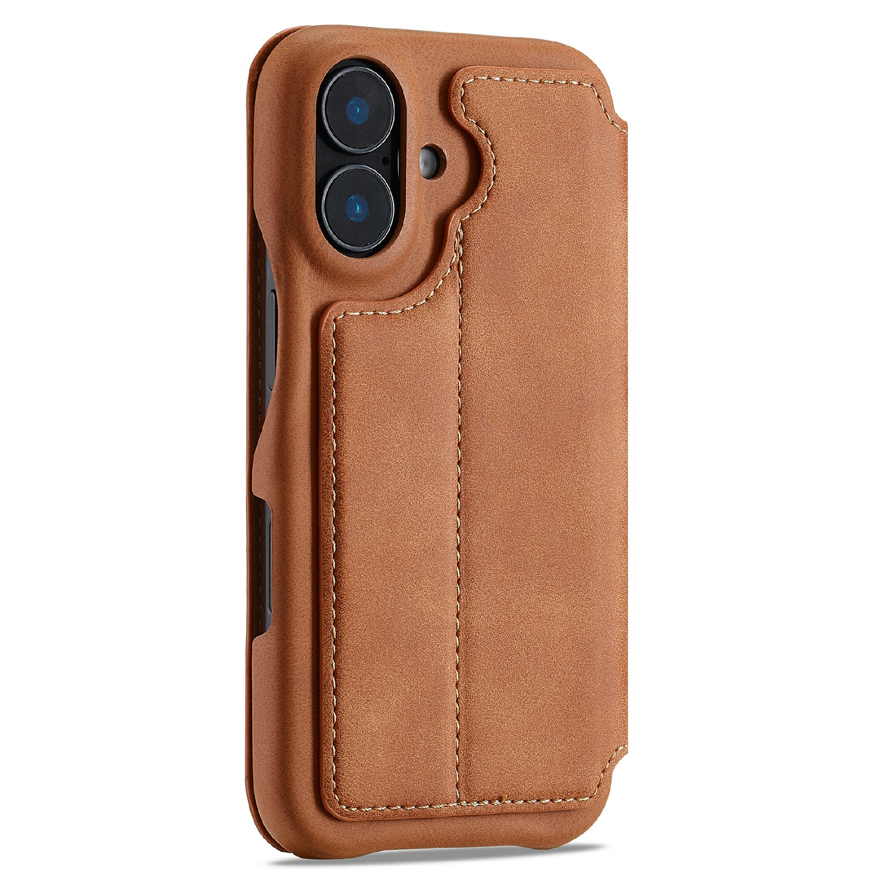 Custodie a portafoglio sottili iPhone 17 Cognac