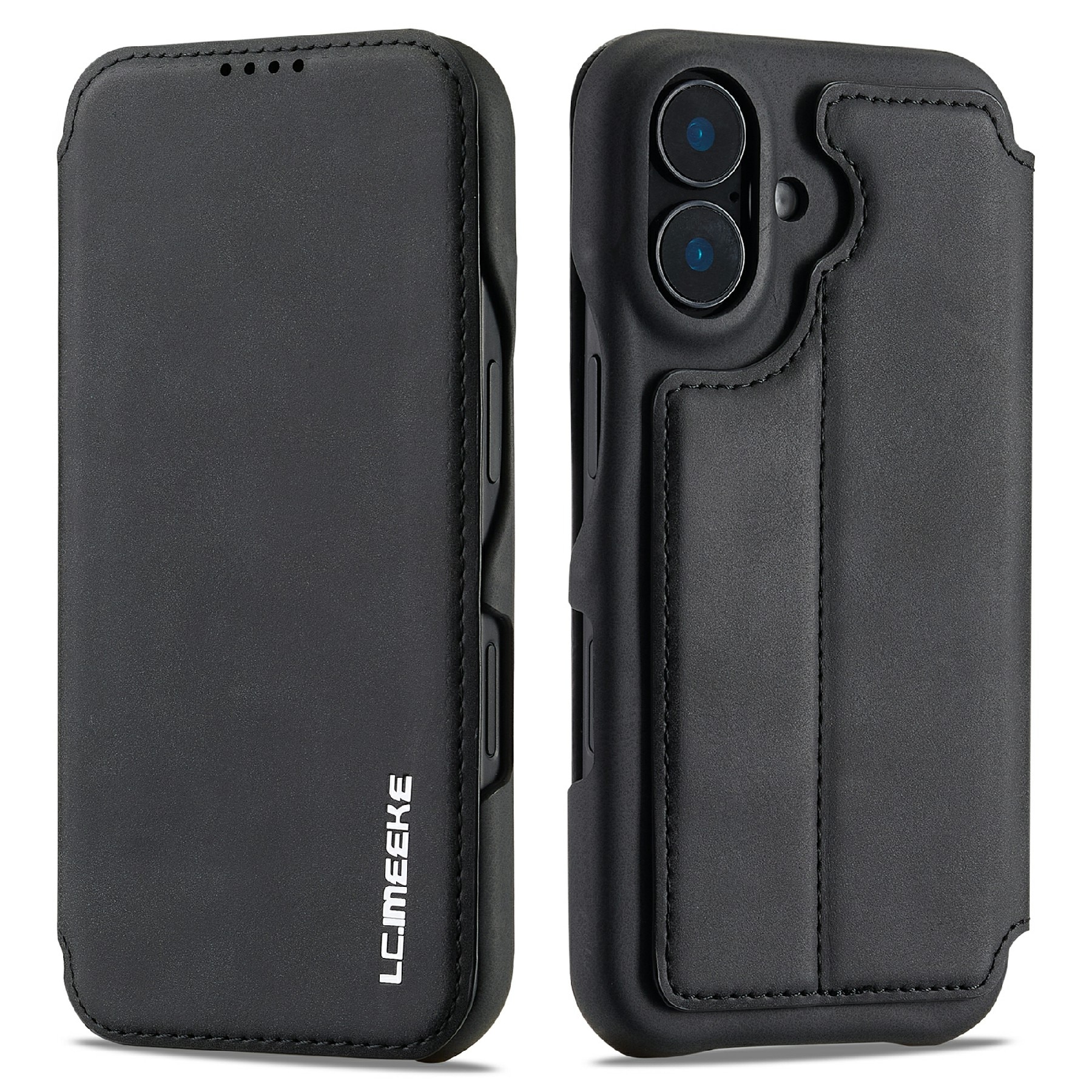Custodie a portafoglio sottili iPhone 17 nero