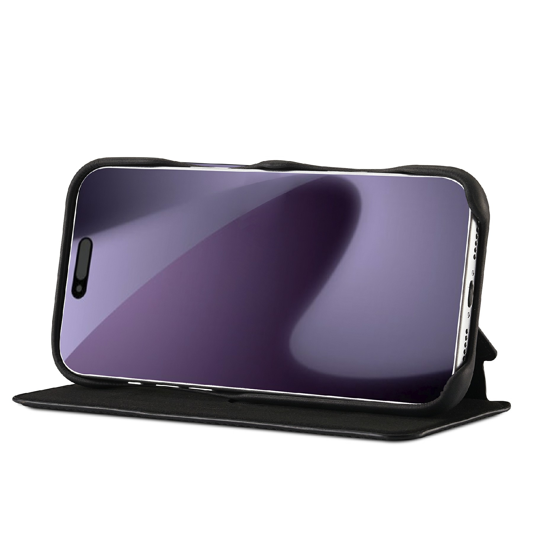 Custodie a portafoglio sottili iPhone 17 Pro Nero