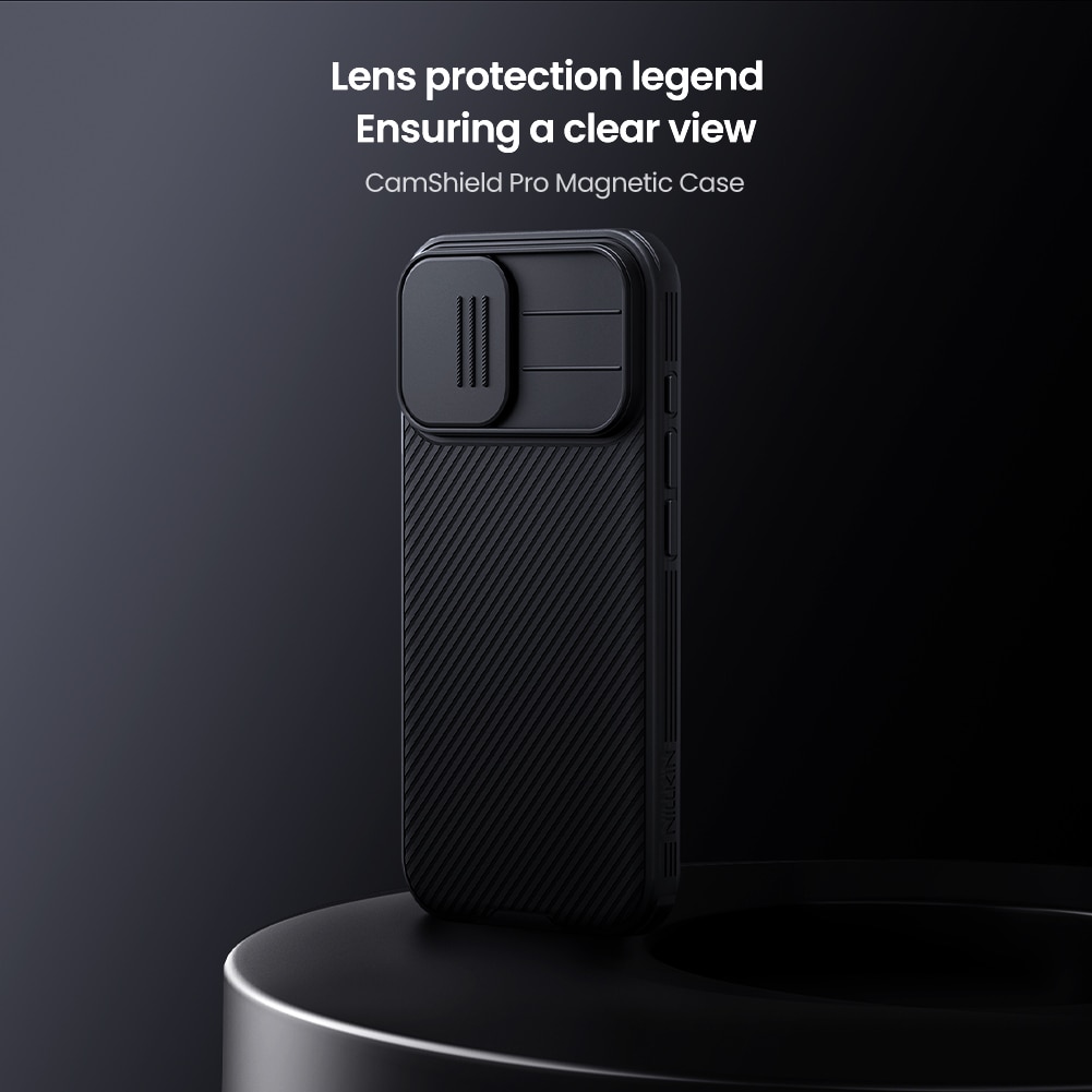 Cover CamShield MagSafe iPhone 17 nero
