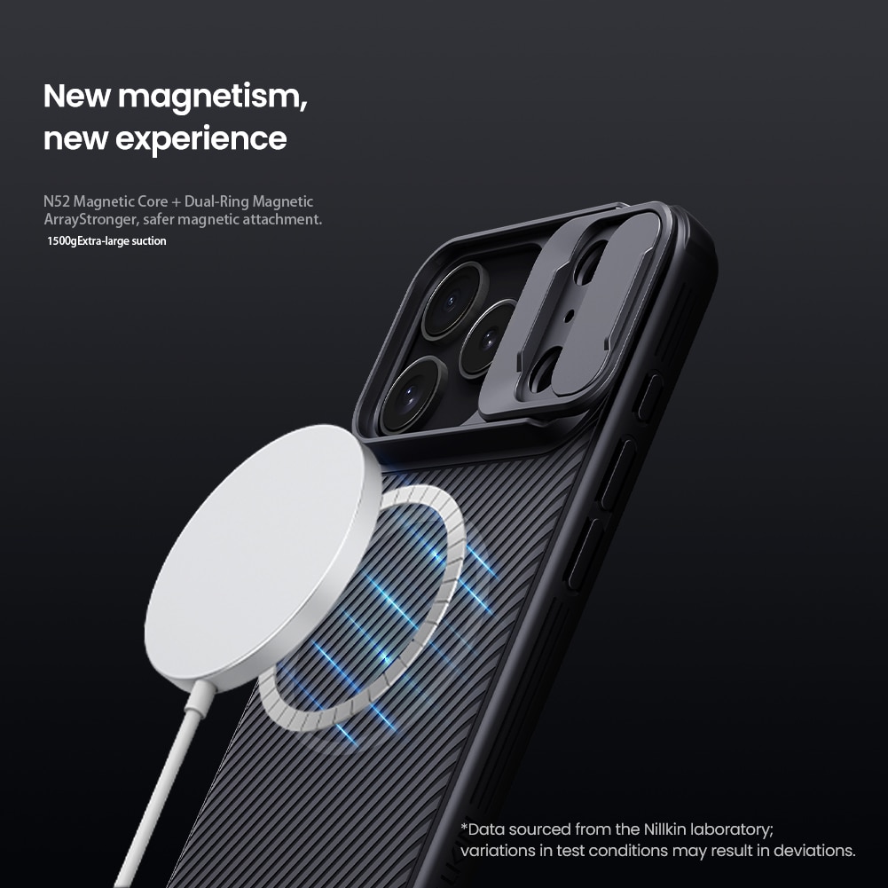 Cover CamShield MagSafe iPhone 17 Pro nero