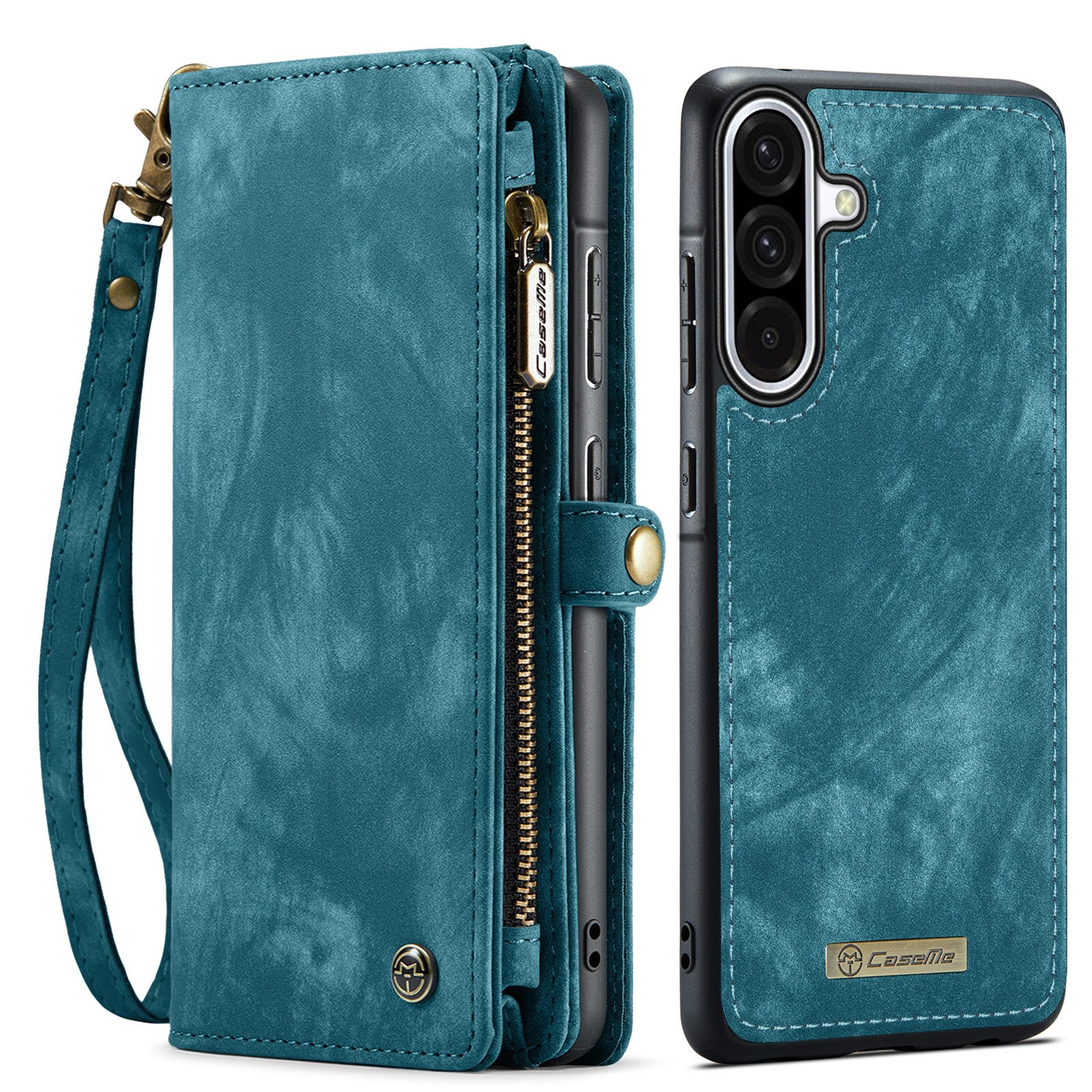 Cover portafoglio Multi-Slot Samsung Galaxy A17 Blu