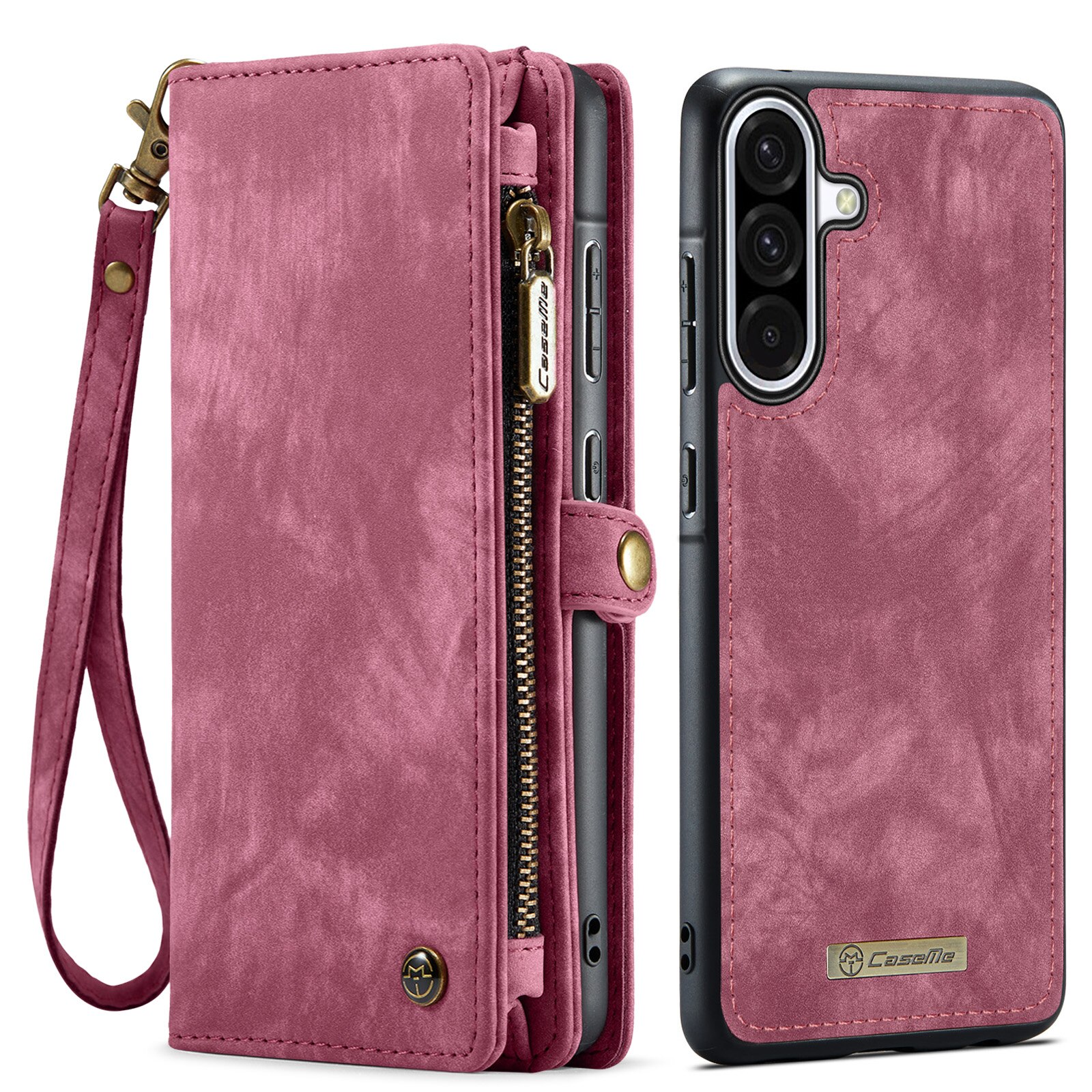 Cover portafoglio Multi-Slot Samsung Galaxy A17 Rosso