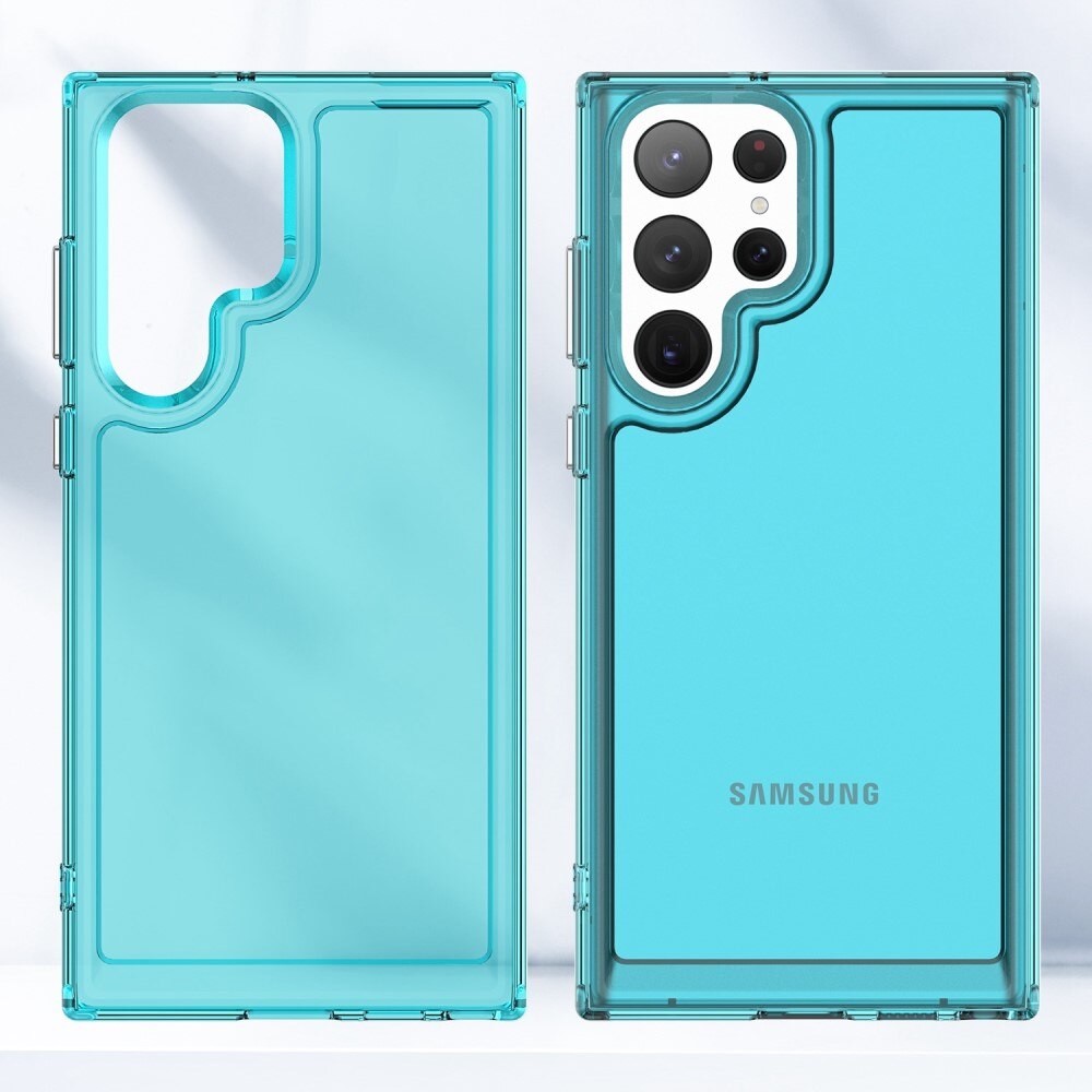 Cover ibride per Samsung Galaxy S23 Ultra trasparente