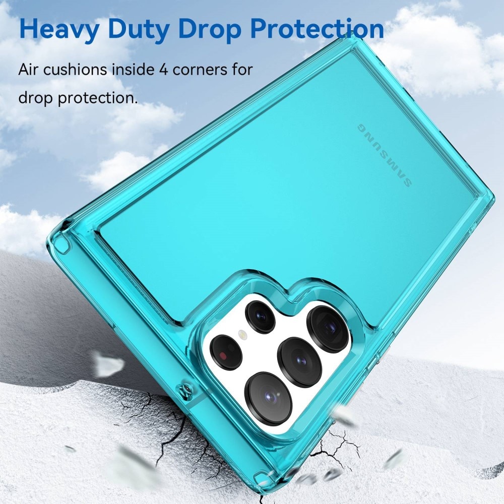 Cover ibride per Samsung Galaxy S23 Ultra trasparente