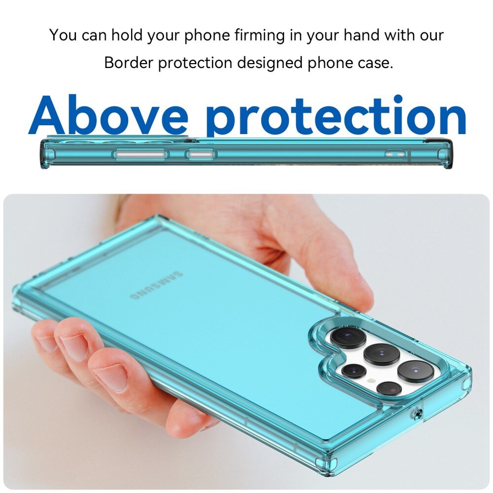 Cover ibride per Samsung Galaxy S23 Ultra trasparente